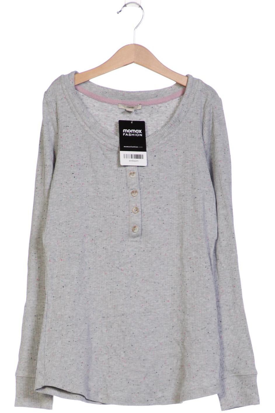 

Esprit Damen Langarmshirt, grau, Gr. 36