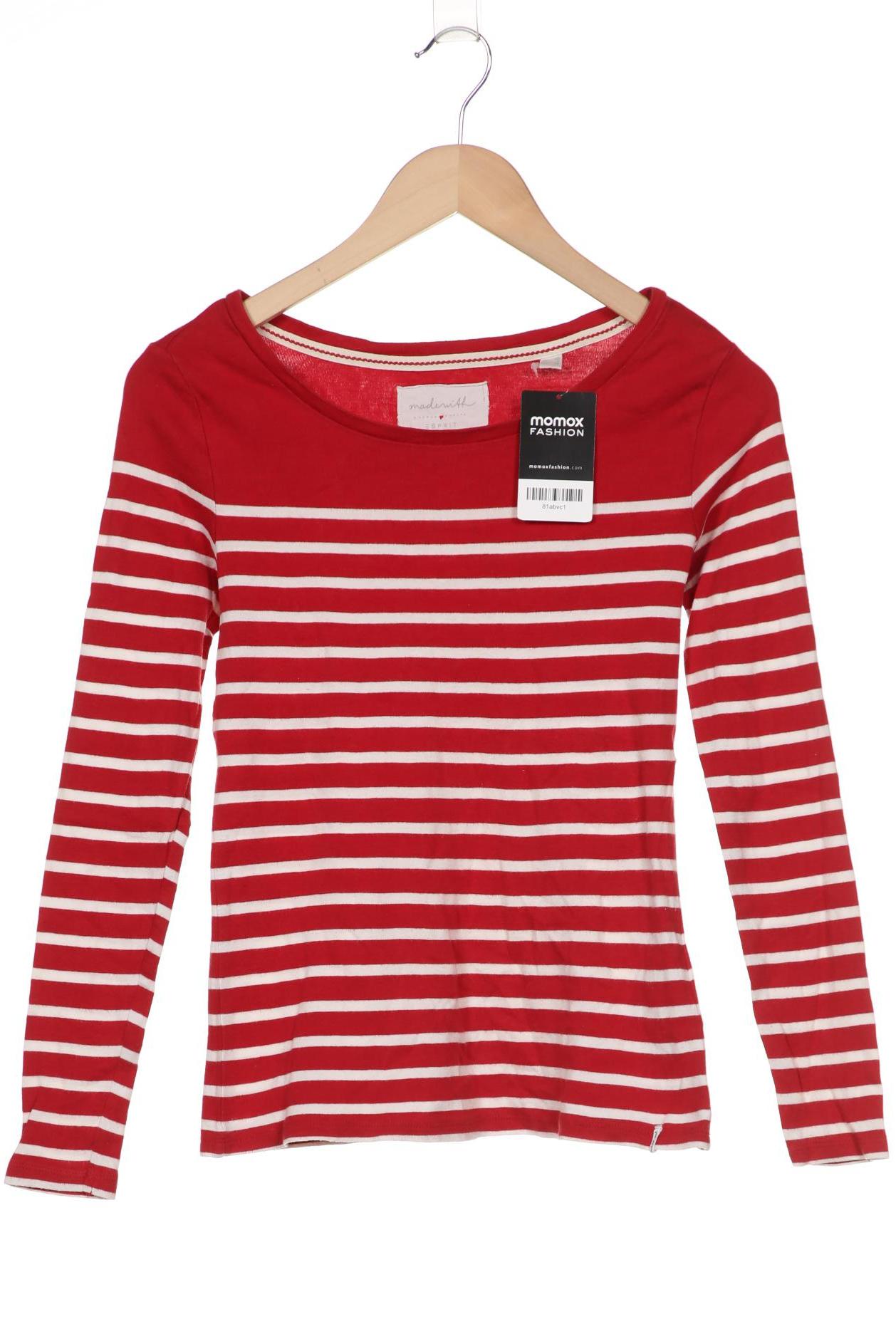 

Esprit Damen Langarmshirt, rot, Gr. 34