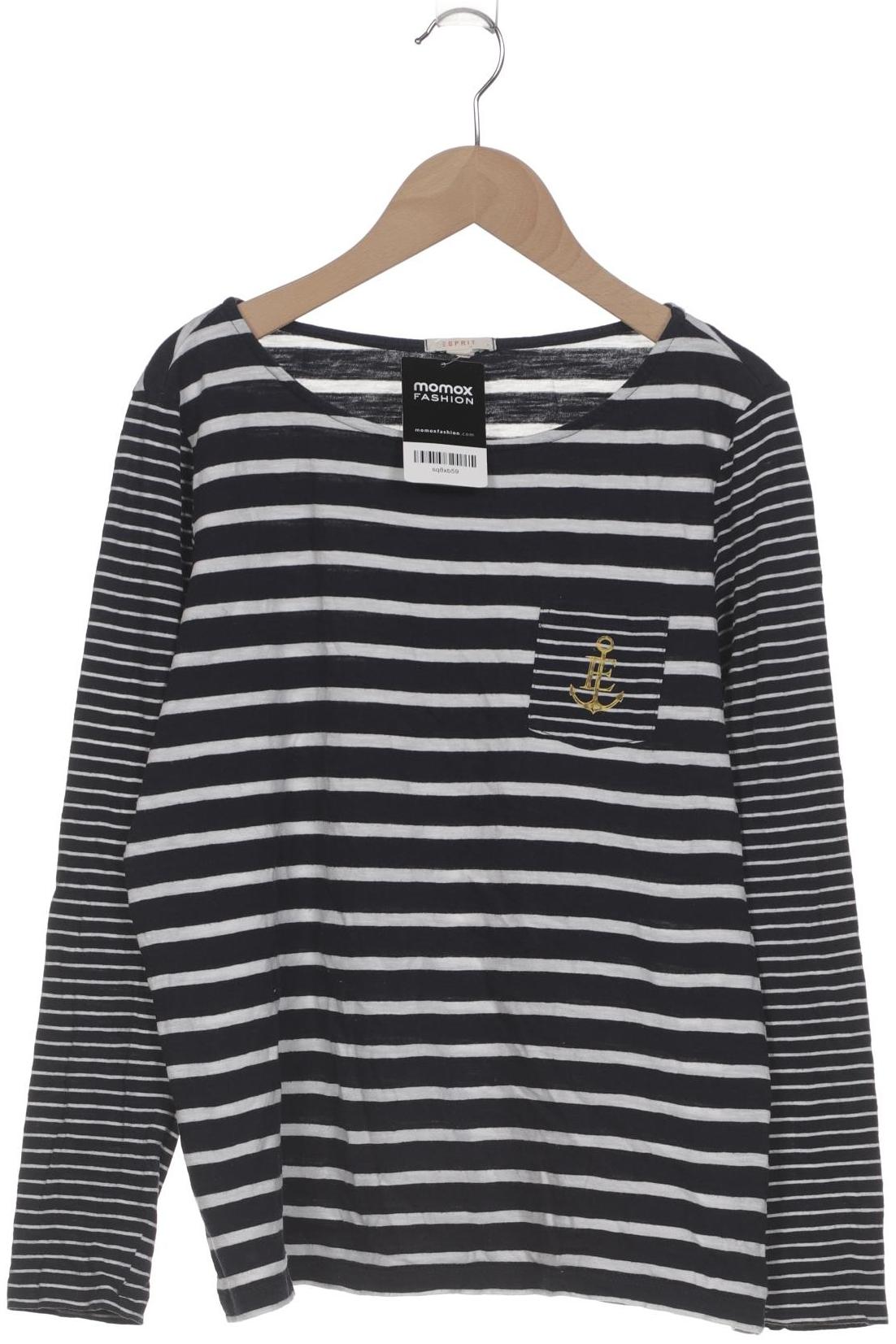 

Esprit Damen Langarmshirt, marineblau, Gr. 38