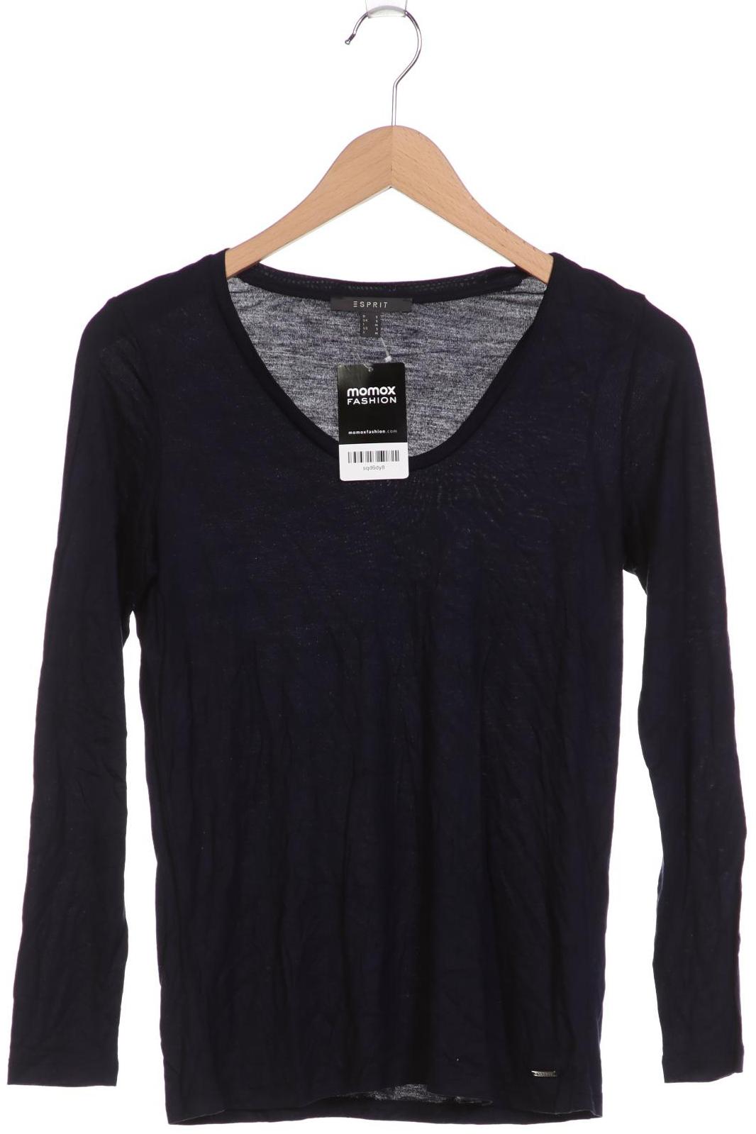 

Esprit Damen Langarmshirt, marineblau, Gr. 36
