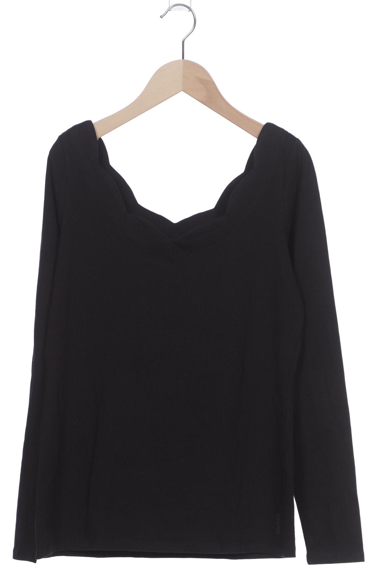 

Esprit Damen Langarmshirt, schwarz, Gr. 38