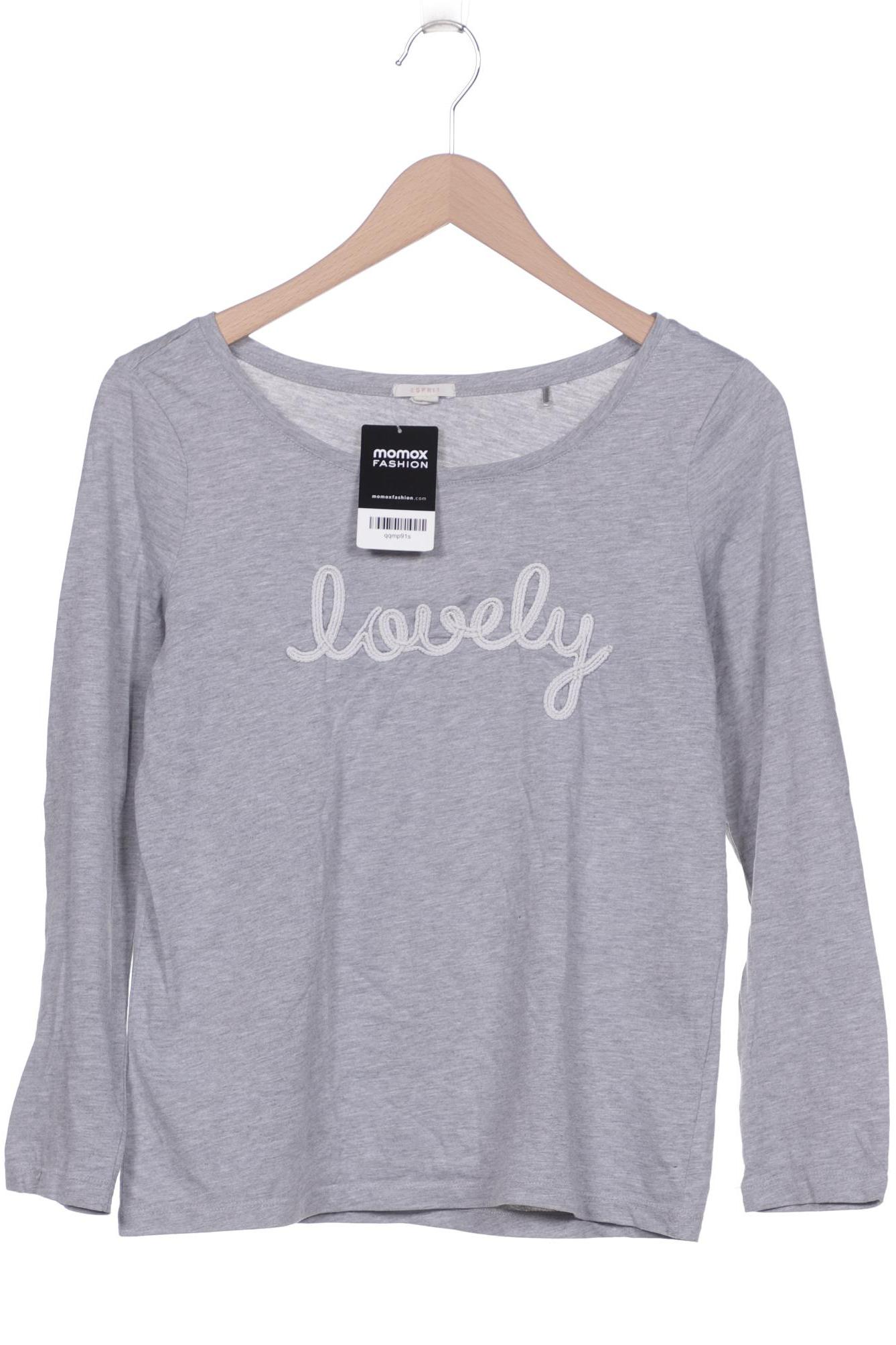 

Esprit Damen Langarmshirt, grau, Gr. 38