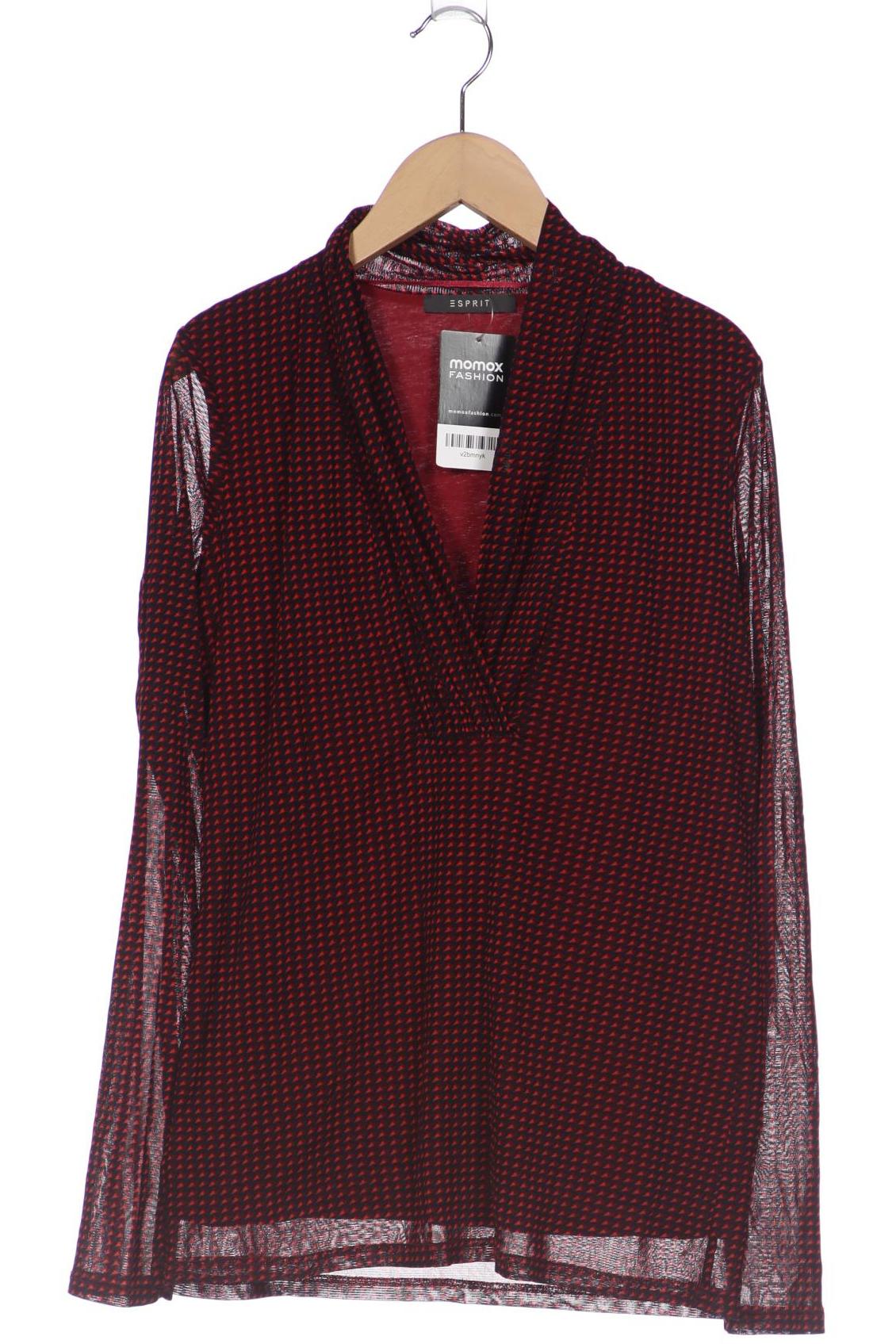

Esprit Damen Langarmshirt, bordeaux, Gr. 46