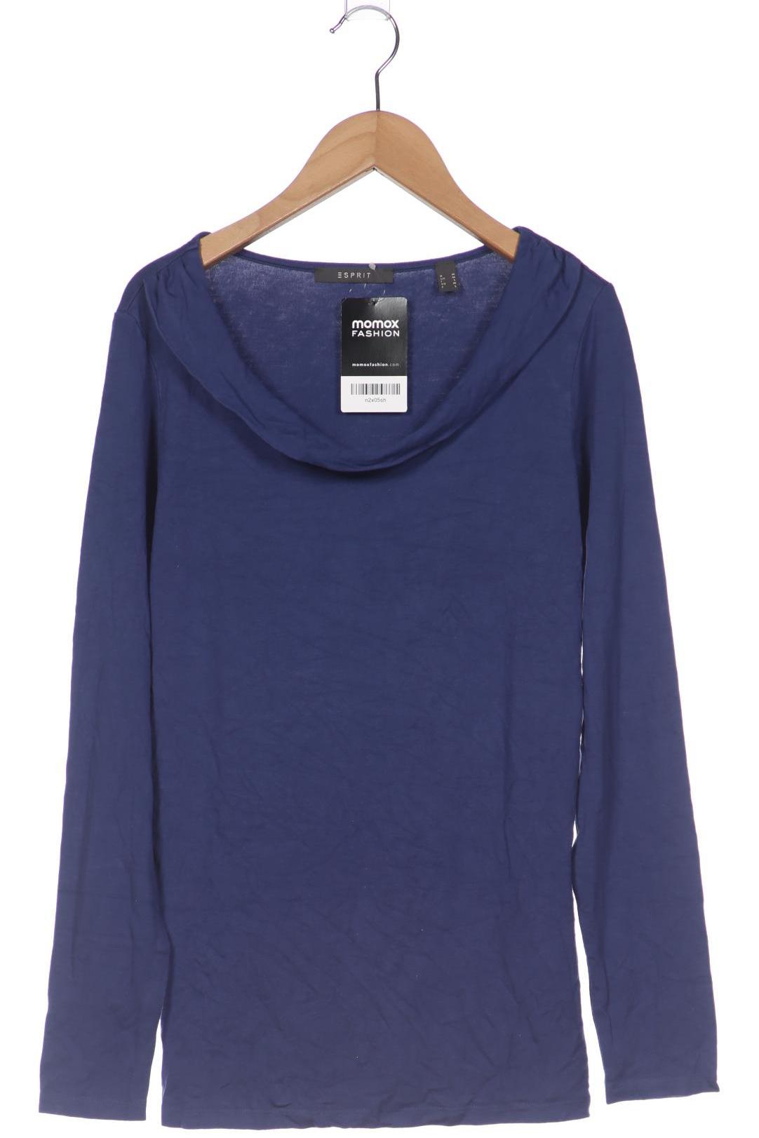 

Esprit Damen Langarmshirt, blau, Gr. 38