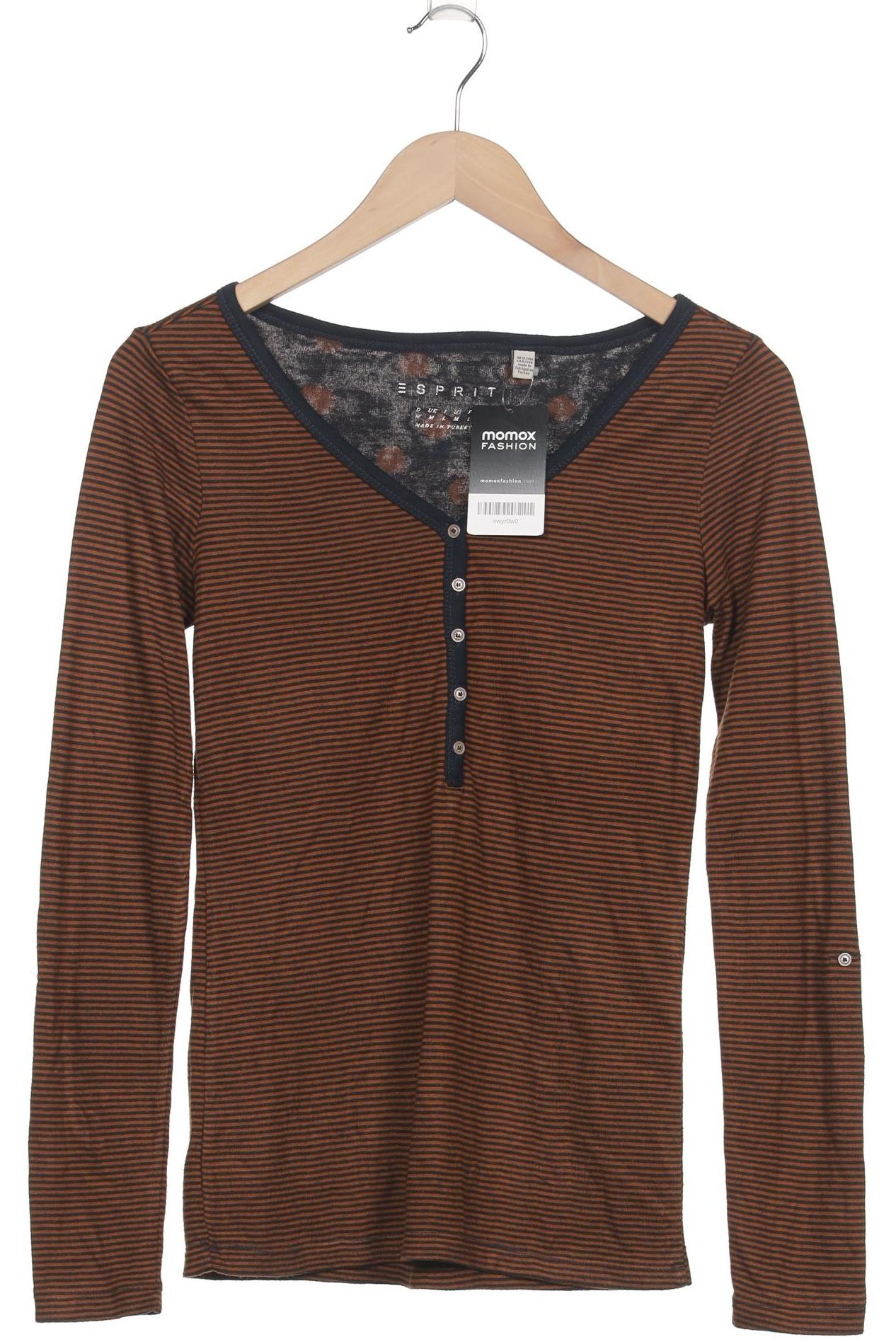 

Esprit Damen Langarmshirt, braun, Gr. 38