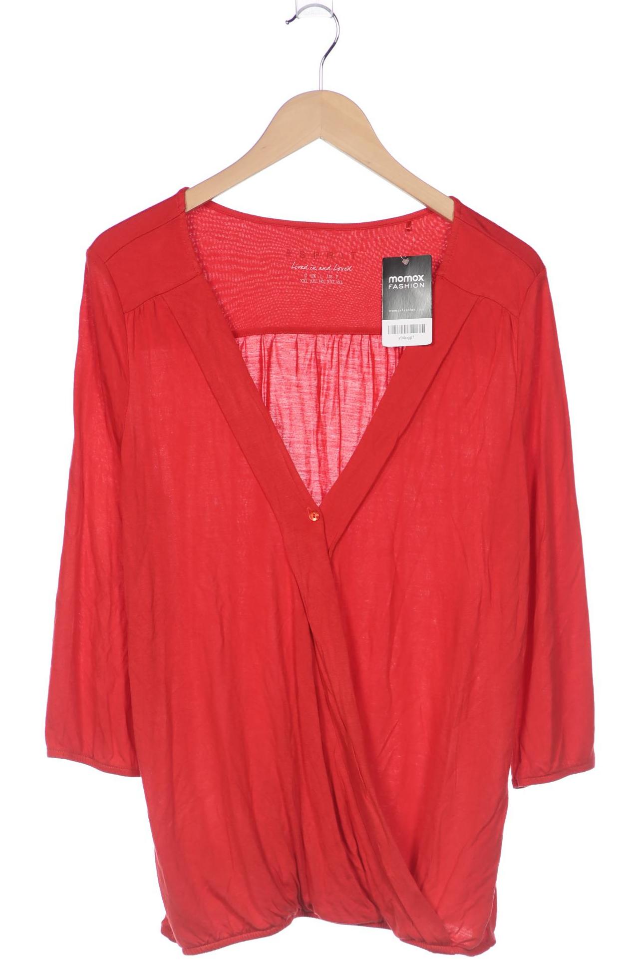 

Esprit Damen Langarmshirt, rot, Gr. 46
