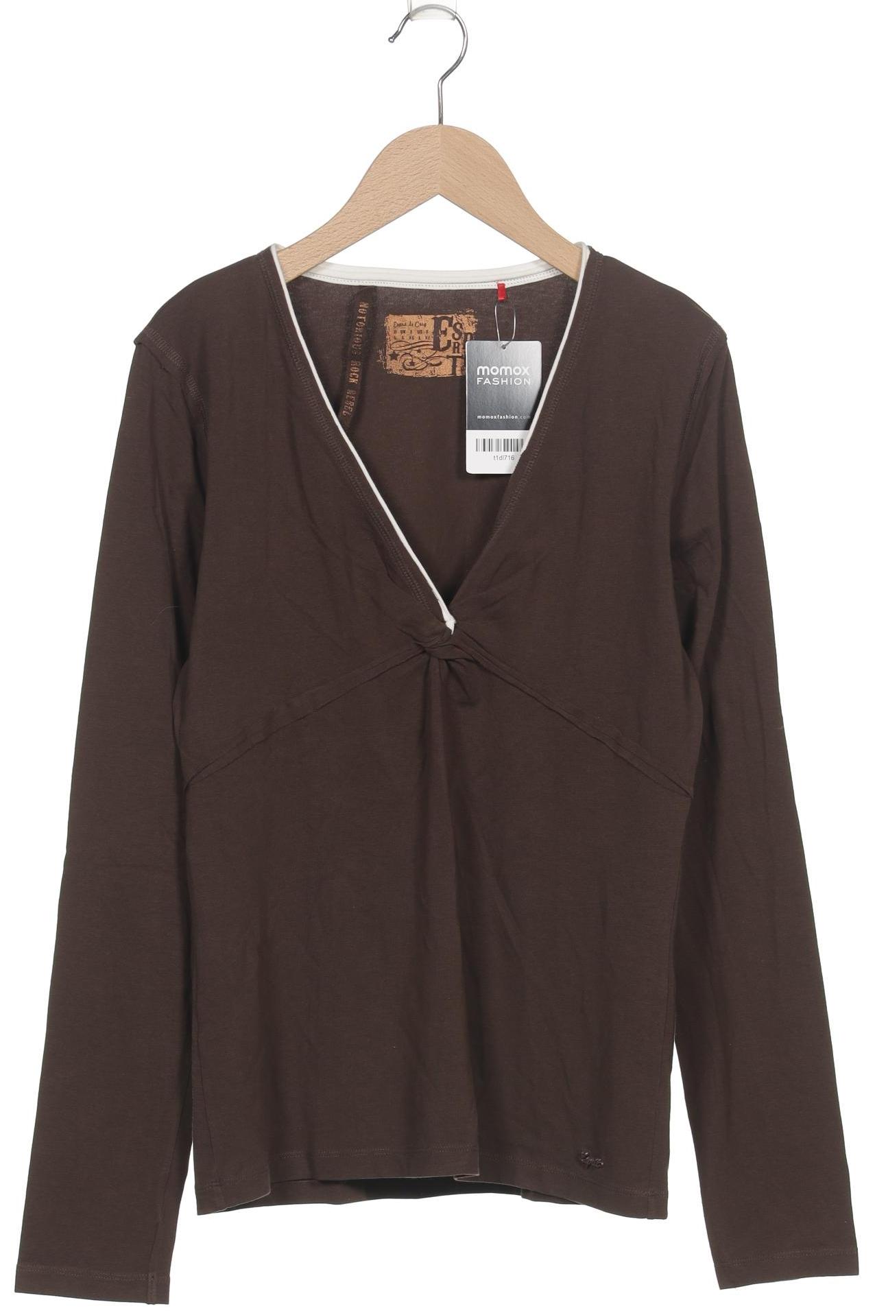 

Esprit Damen Langarmshirt, braun, Gr. 42