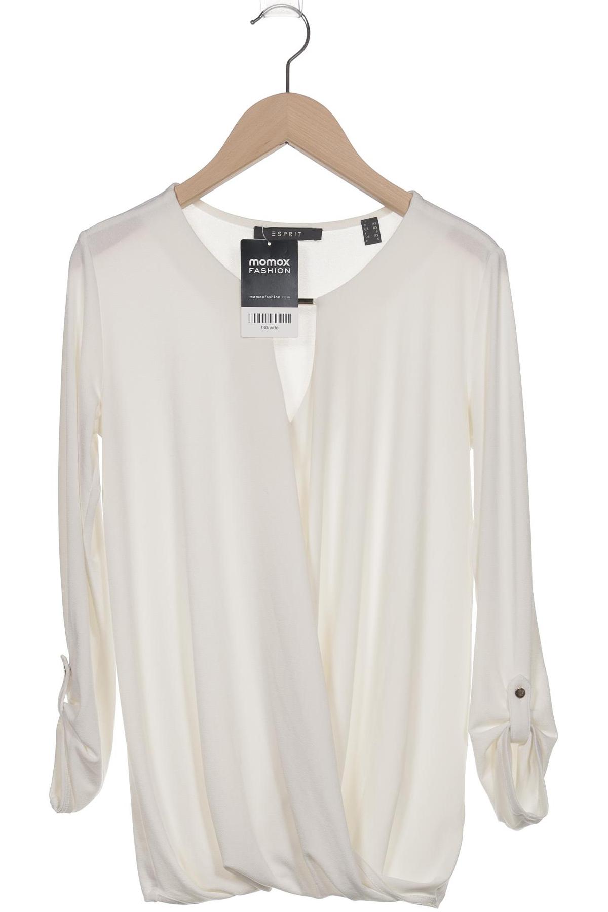 

Esprit Damen Langarmshirt, weiß, Gr. 34