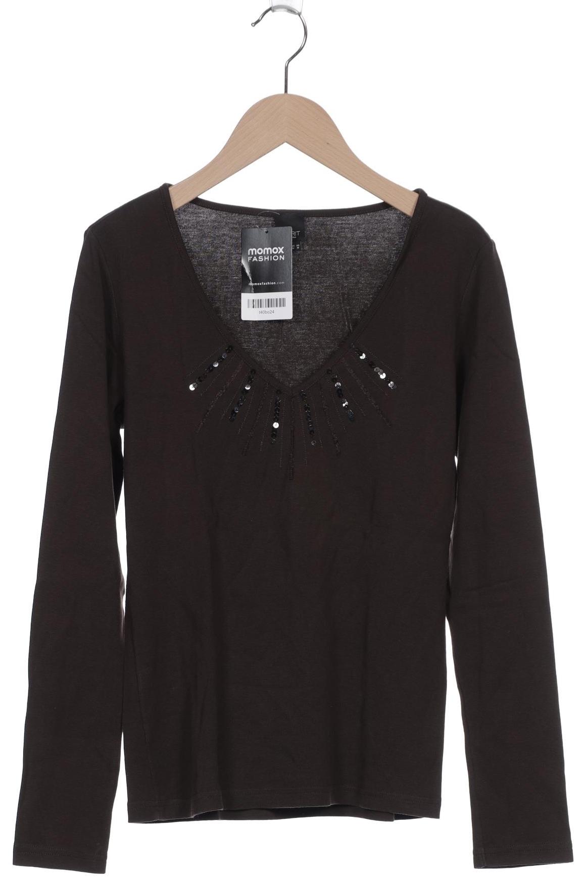 

Esprit Damen Langarmshirt, braun, Gr. 38