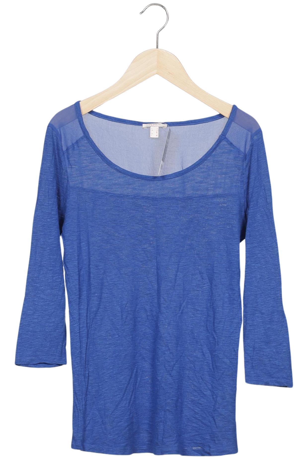 

Esprit Damen Langarmshirt, blau, Gr. 36