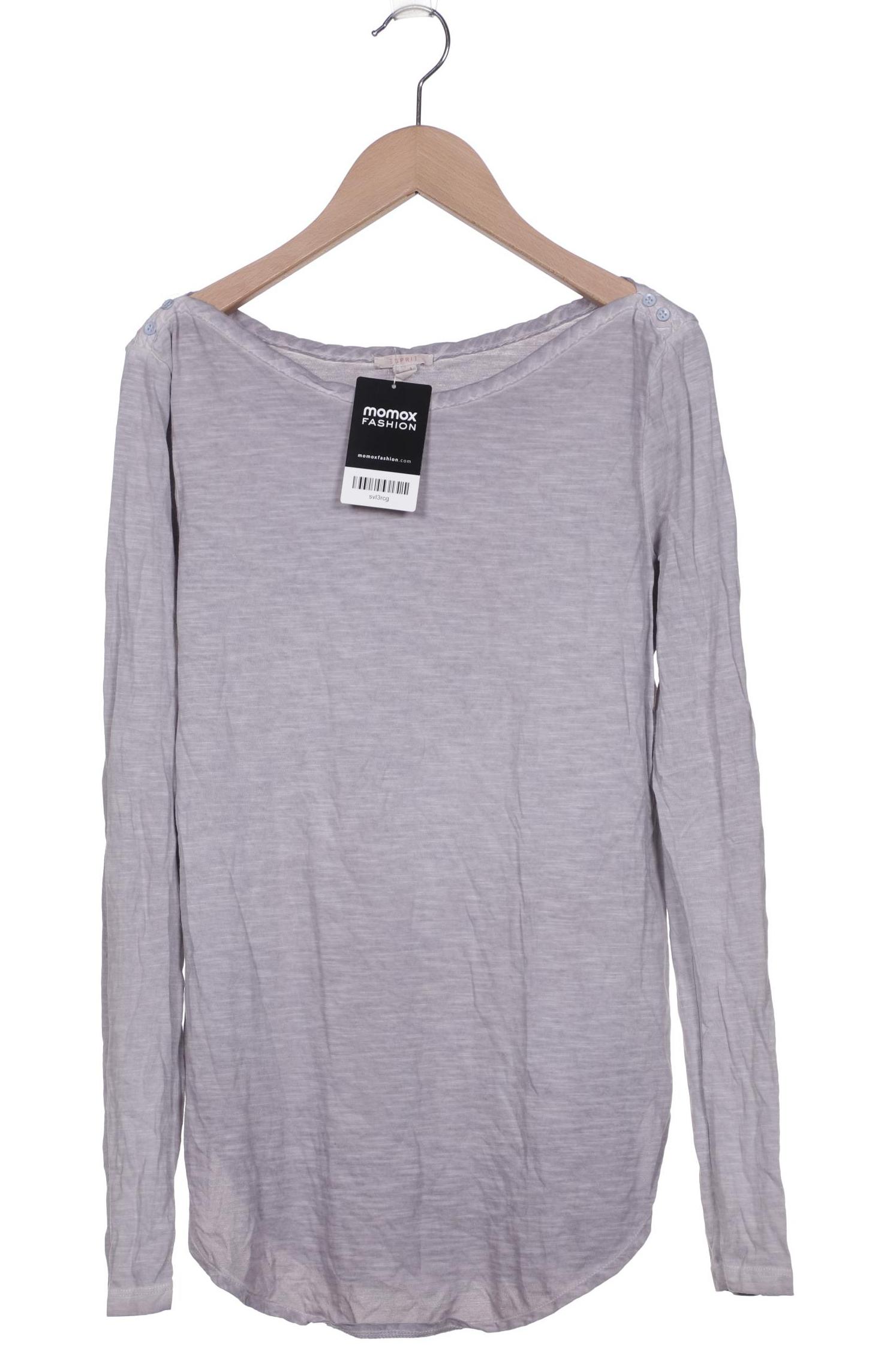 

Esprit Damen Langarmshirt, grau, Gr. 36