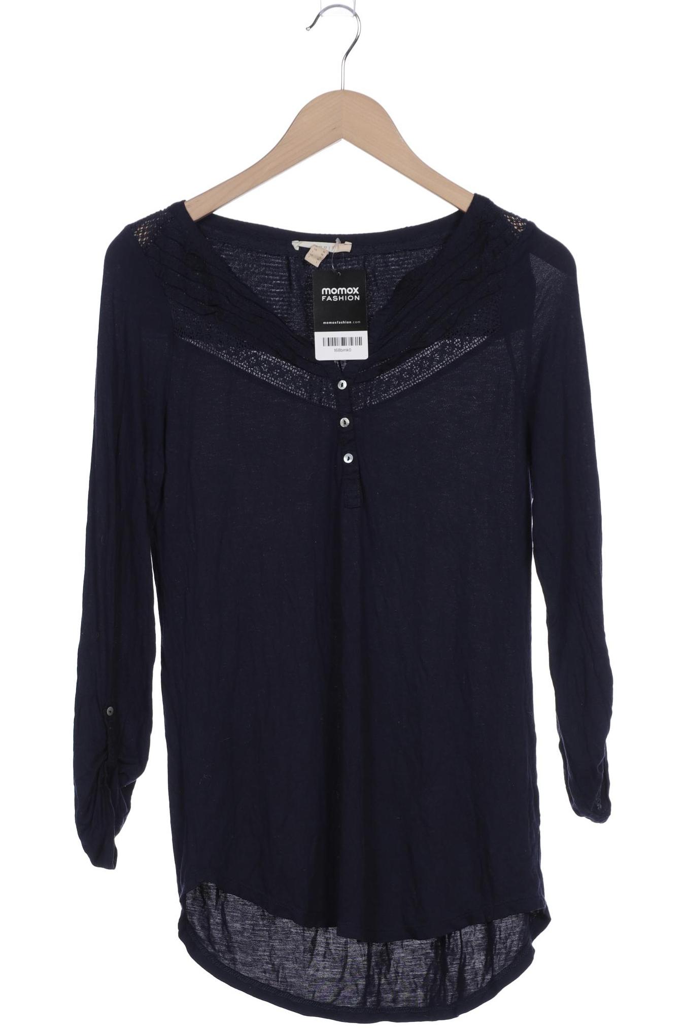 

Esprit Damen Langarmshirt, marineblau, Gr. 38