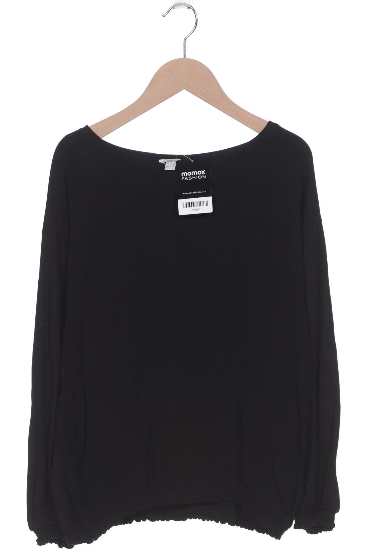 

Esprit Damen Langarmshirt, schwarz, Gr. 36
