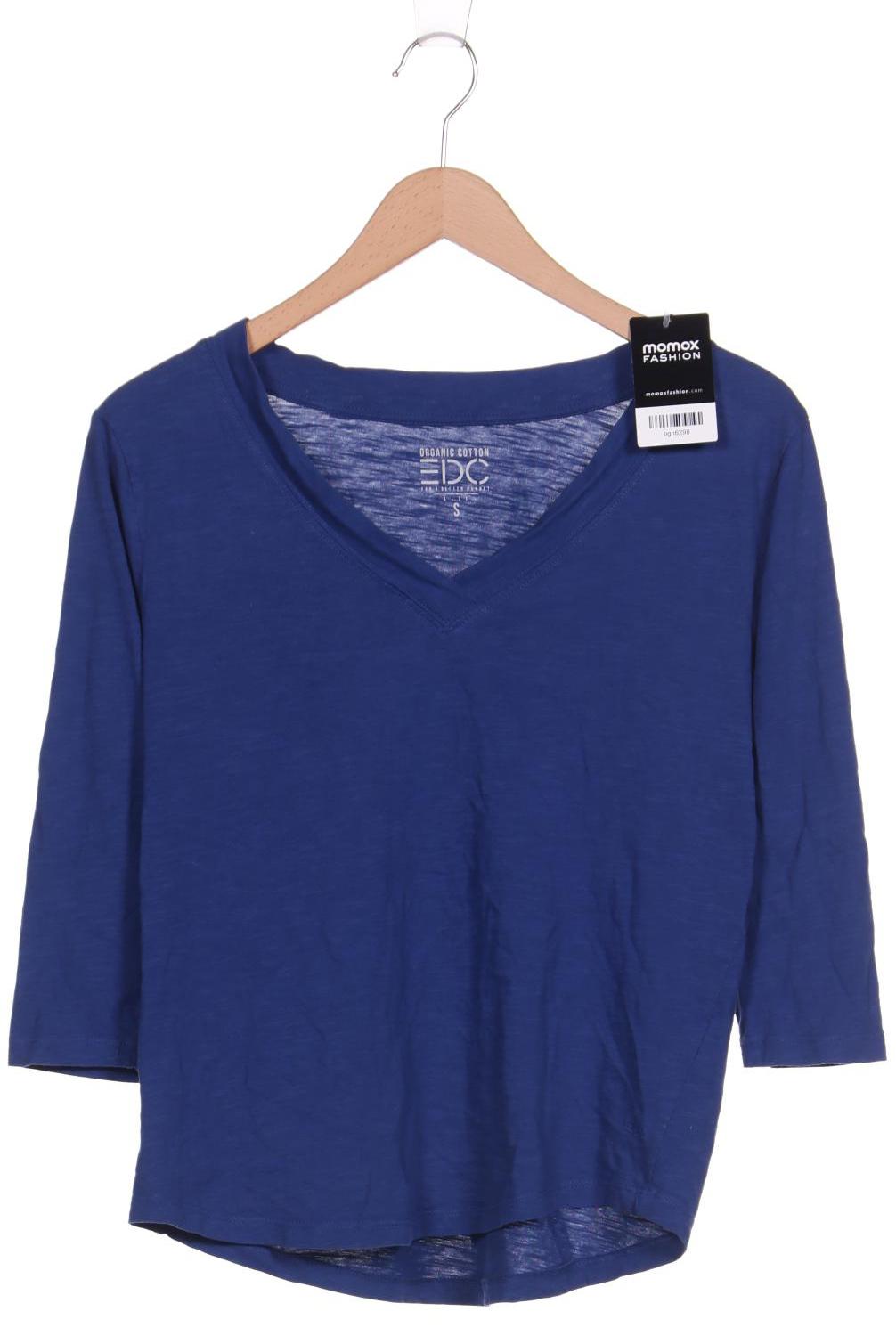 

Esprit Damen Langarmshirt, blau, Gr. 36