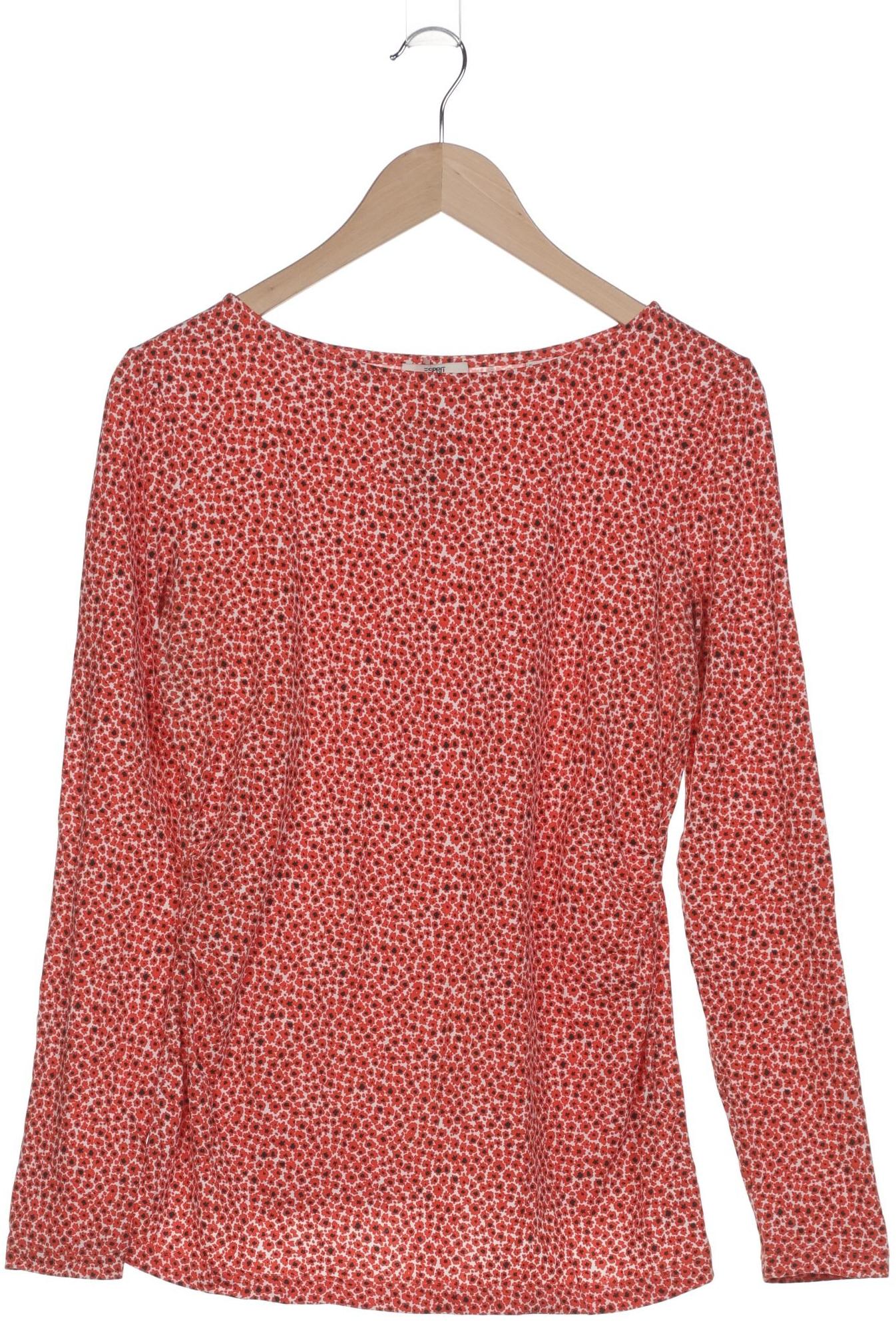 

Esprit Damen Langarmshirt, rot, Gr. 38