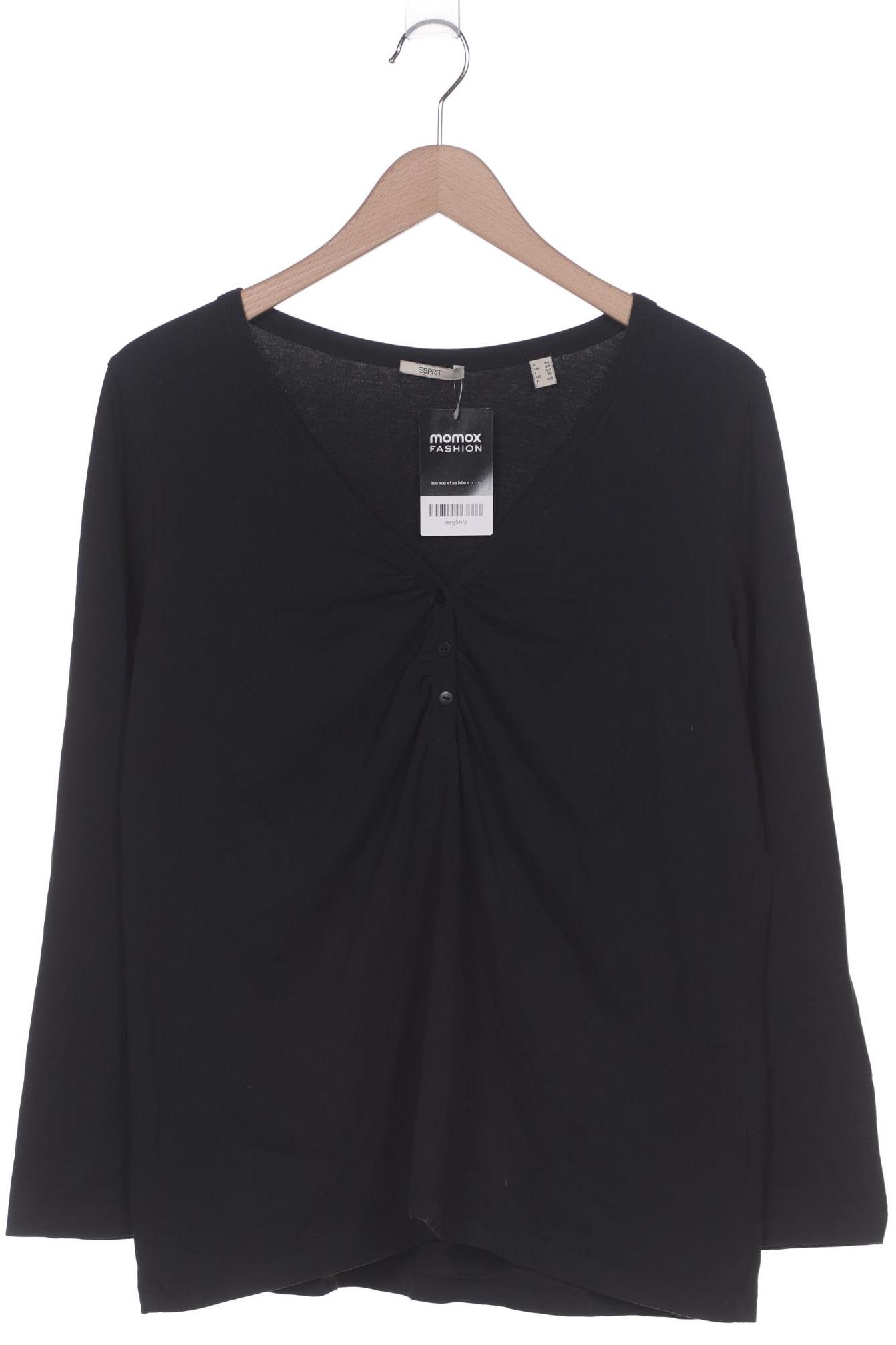 

Esprit Damen Langarmshirt, schwarz, Gr. 46
