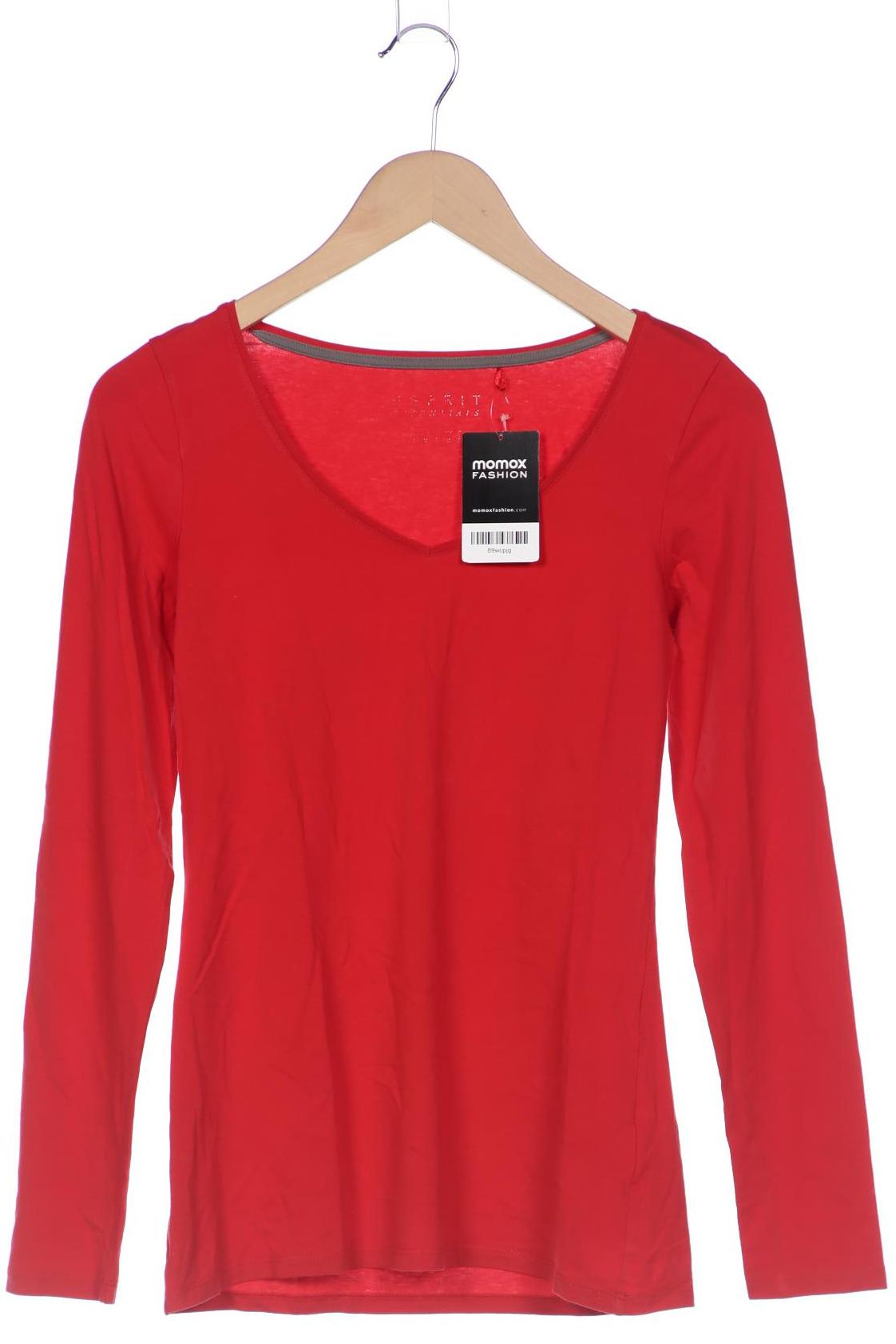 

Esprit Damen Langarmshirt, rot, Gr. 36