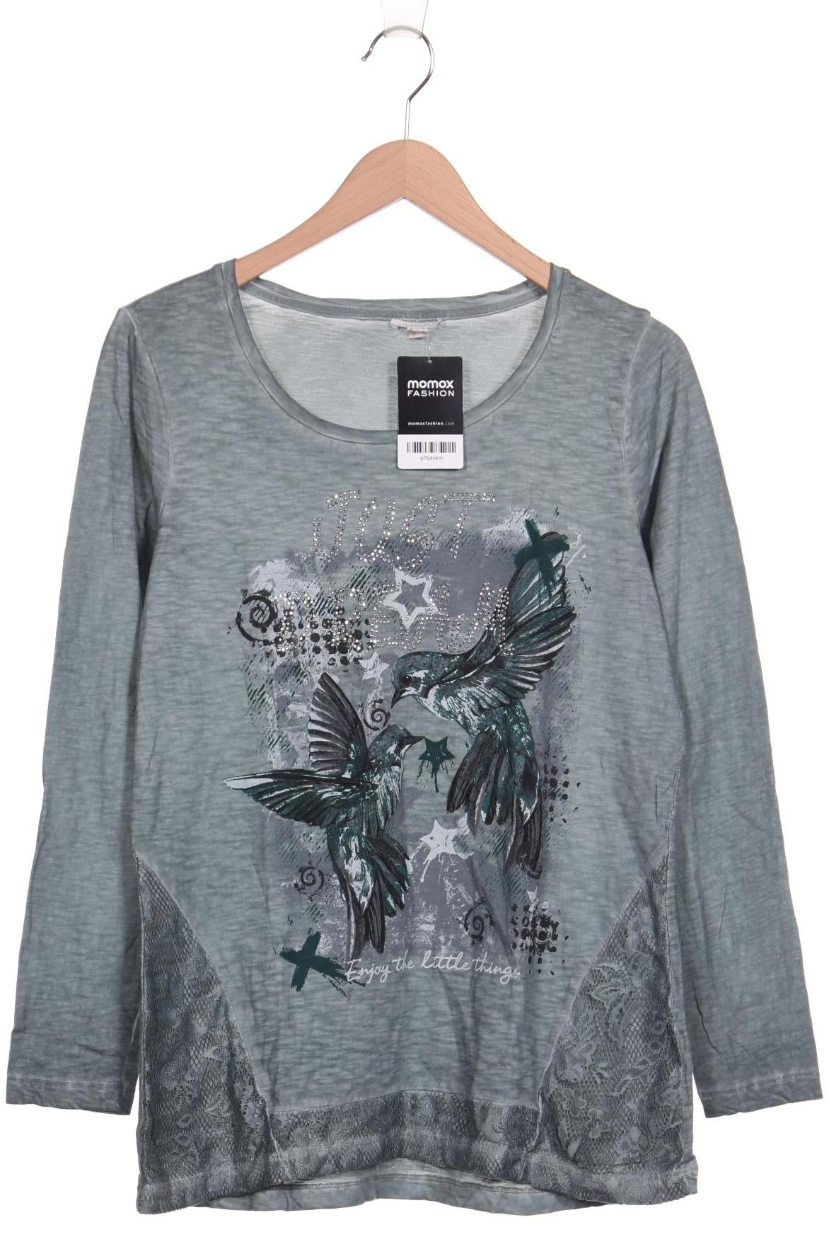 

Esprit Damen Langarmshirt, türkis, Gr. 36