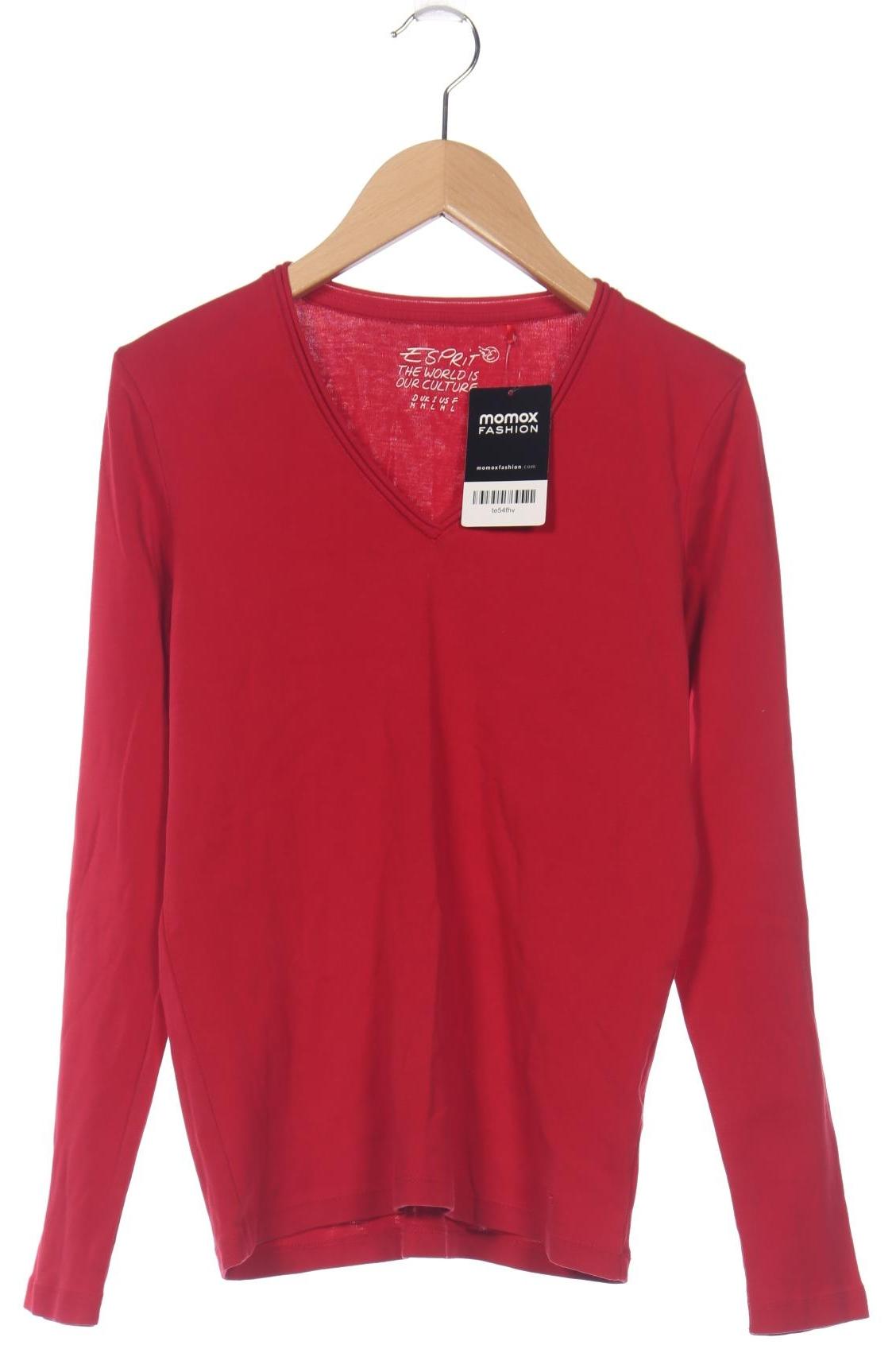 

Esprit Damen Langarmshirt, rot, Gr. 38