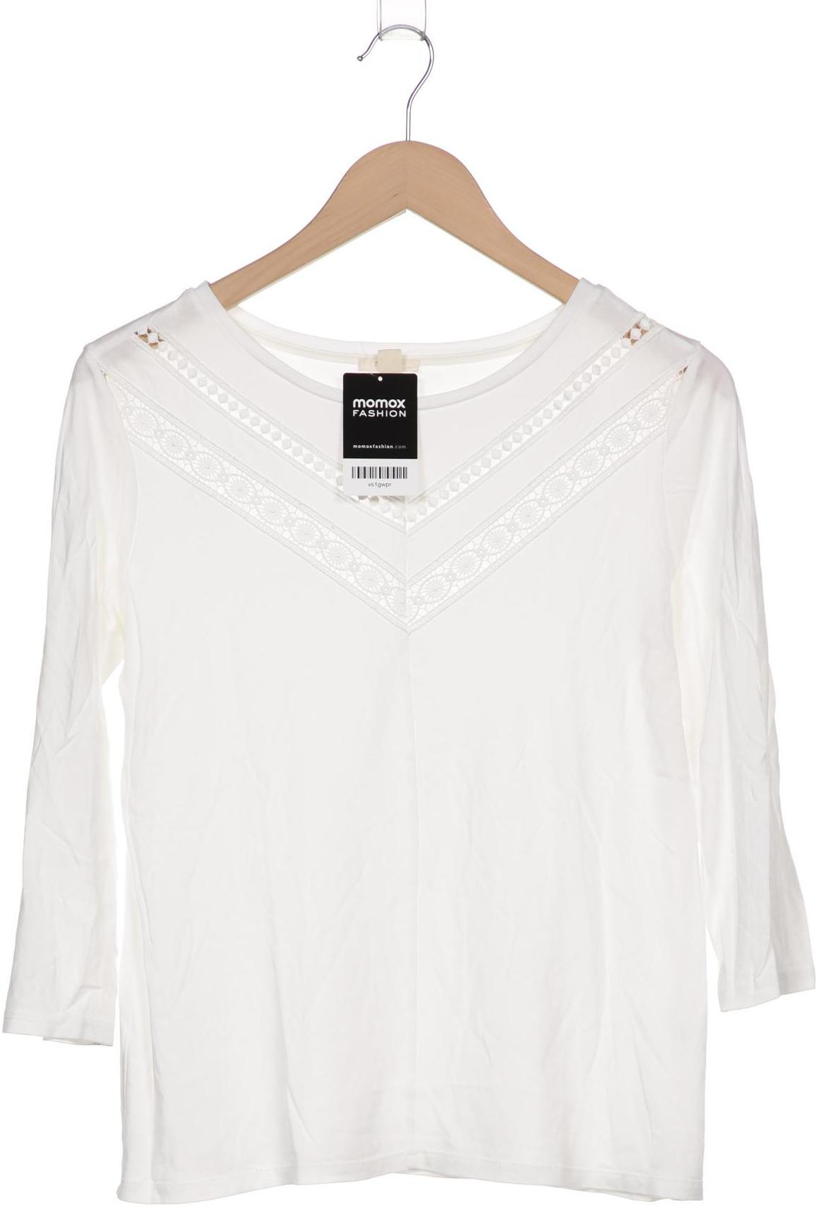 

Esprit Damen Langarmshirt, weiß, Gr. 38