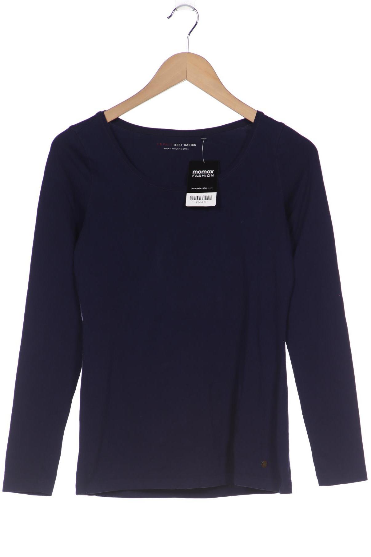 

Esprit Damen Langarmshirt, marineblau, Gr. 34