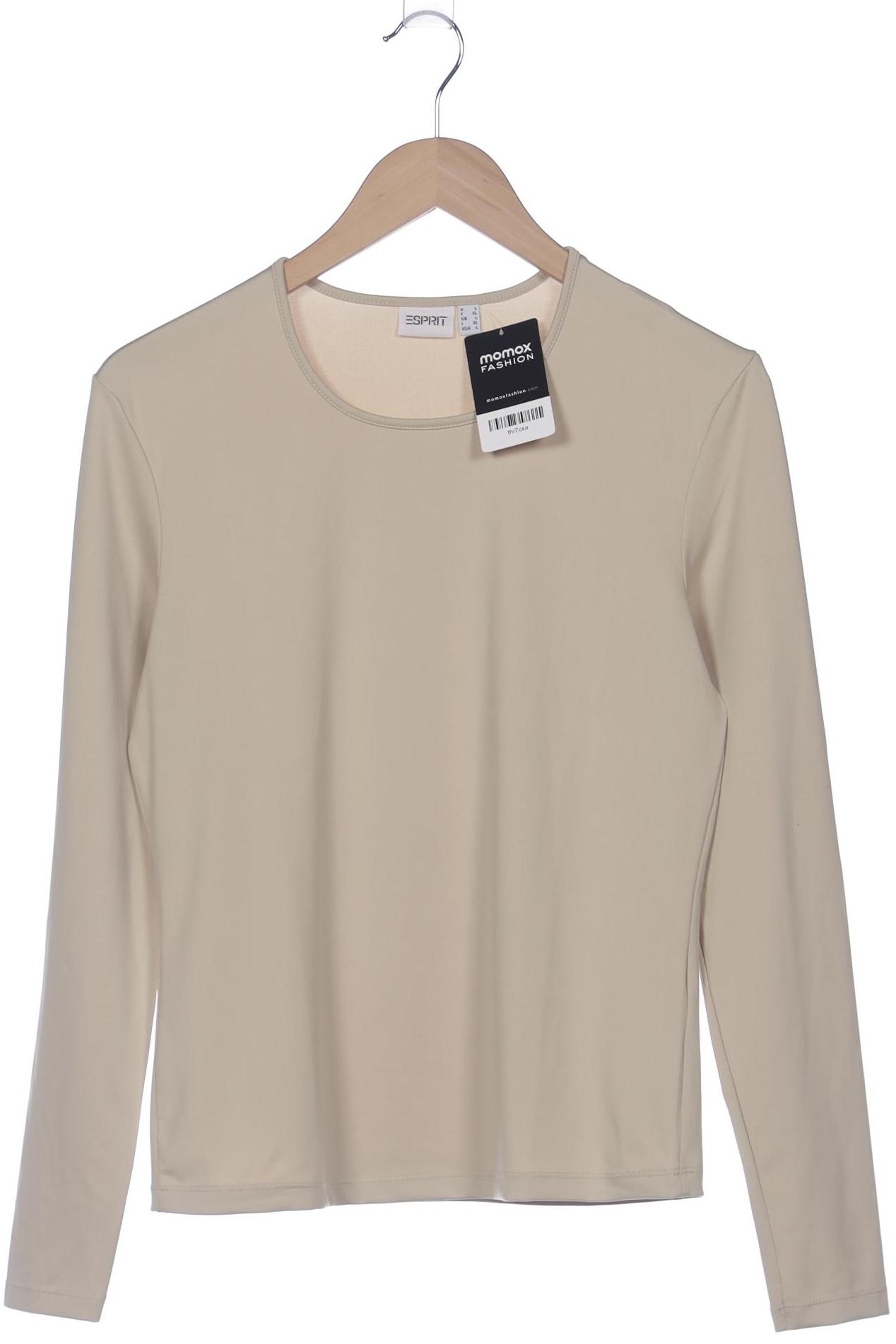 

Esprit Damen Langarmshirt, beige, Gr. 42
