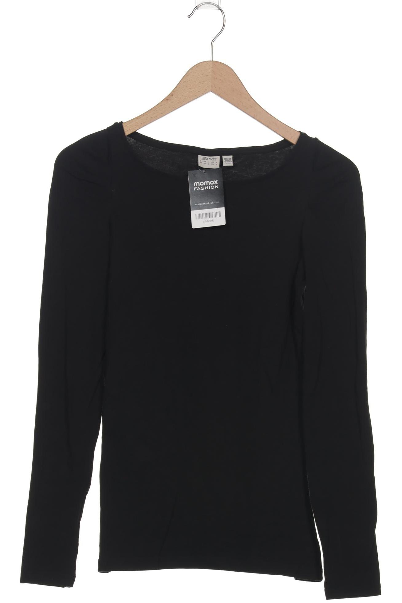 

Esprit Damen Langarmshirt, schwarz, Gr. 34