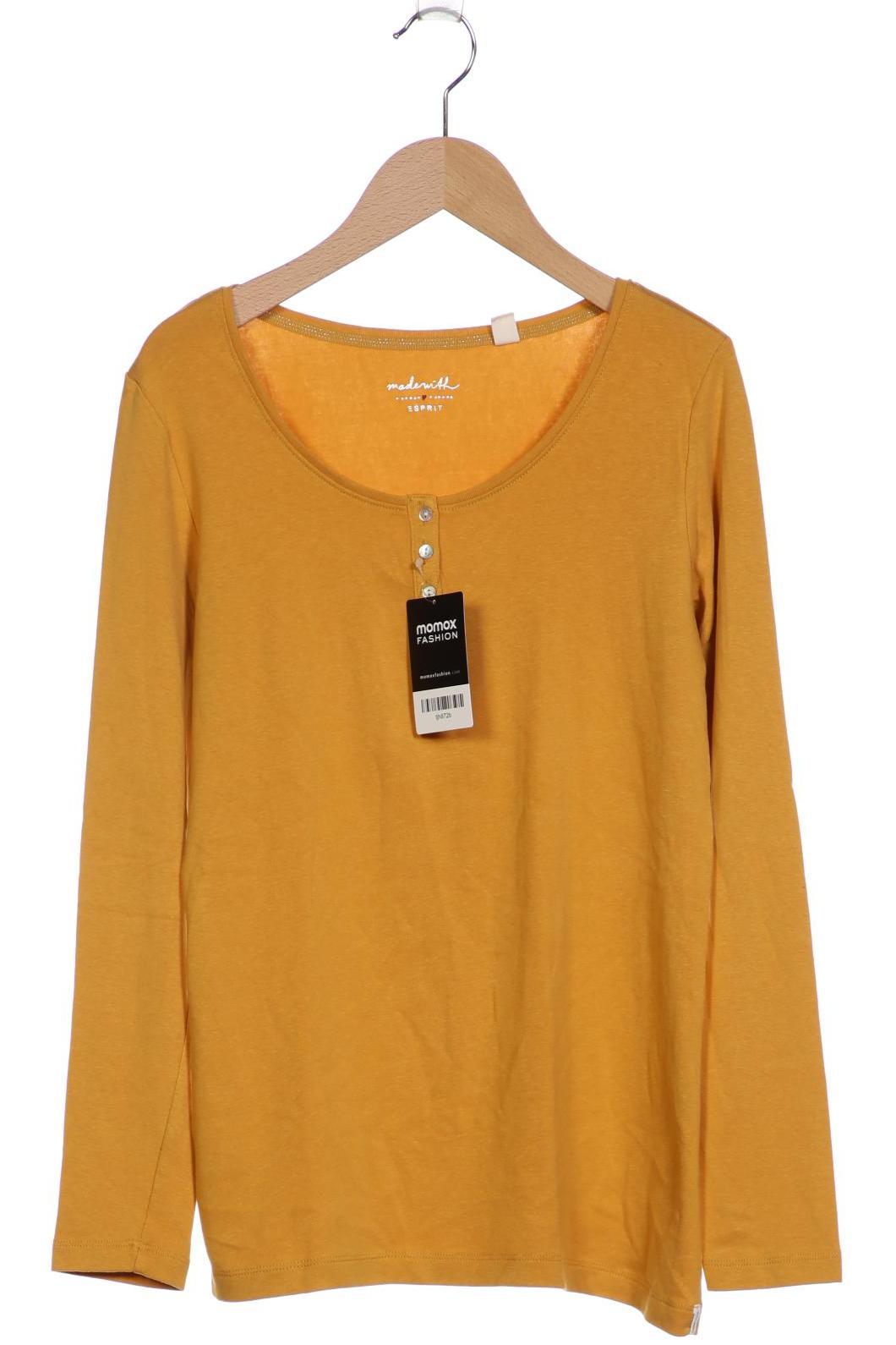 

Esprit Damen Langarmshirt, orange, Gr. 38