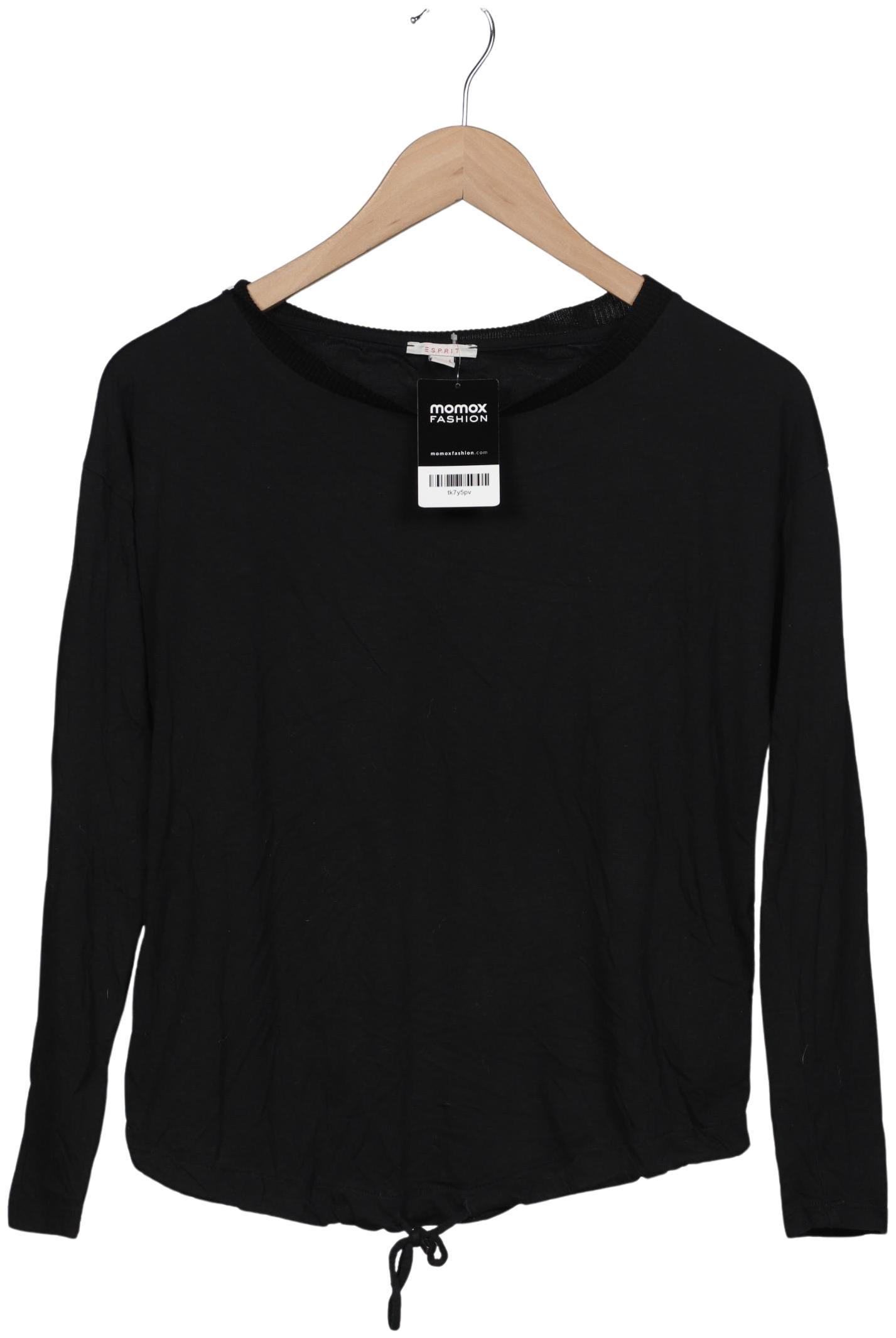 

Esprit Damen Langarmshirt, schwarz, Gr. 36
