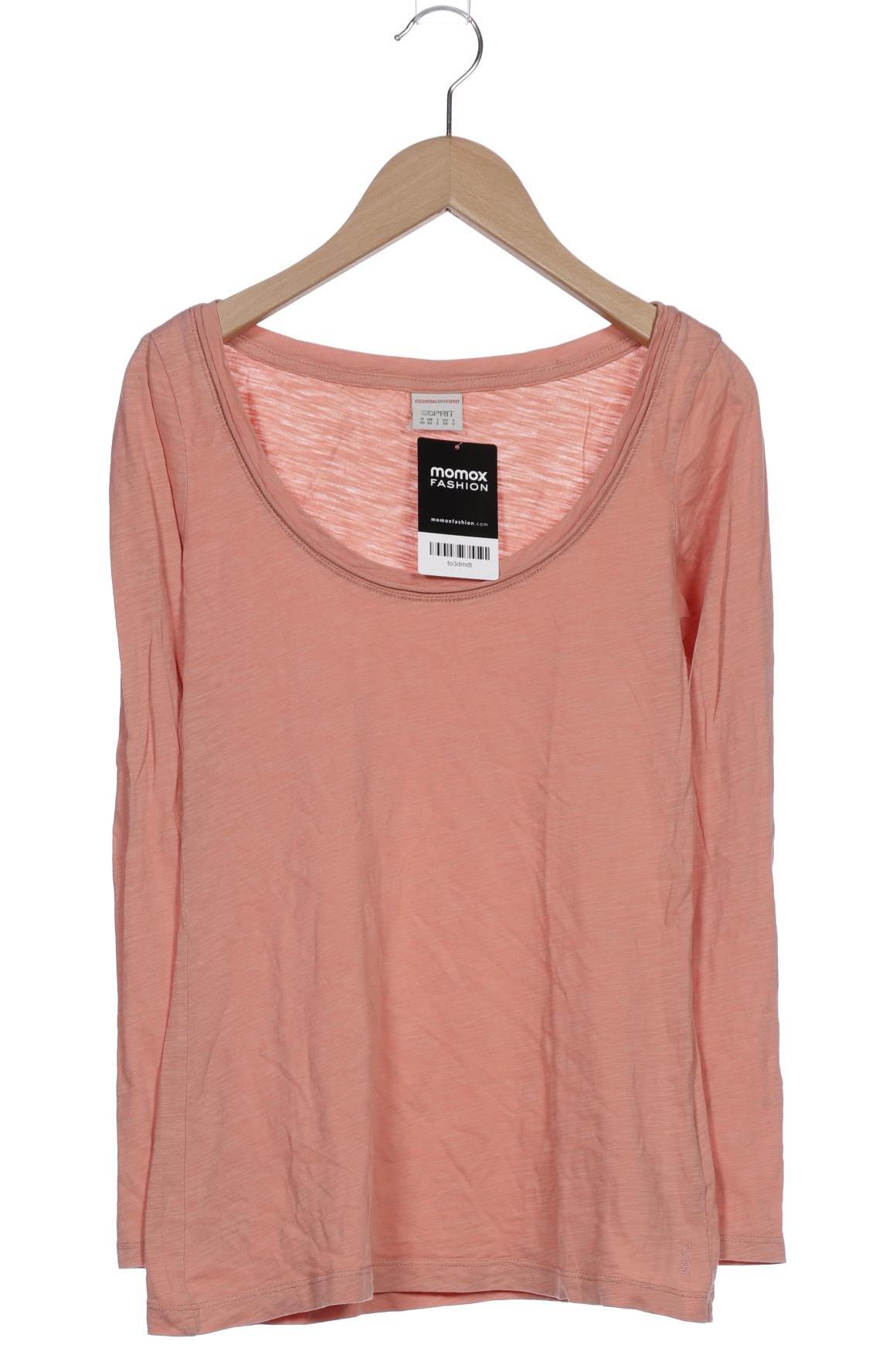 

Esprit Damen Langarmshirt, orange, Gr. 34