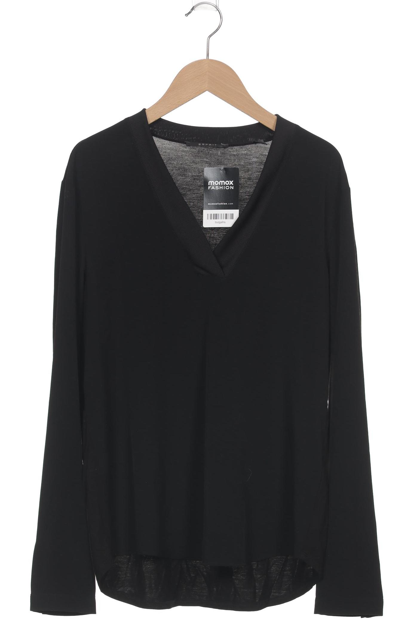 

Esprit Damen Langarmshirt, schwarz, Gr. 36