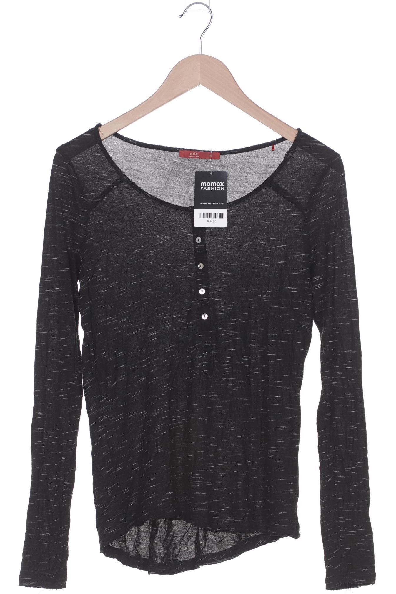

Esprit Damen Langarmshirt, schwarz, Gr. 38