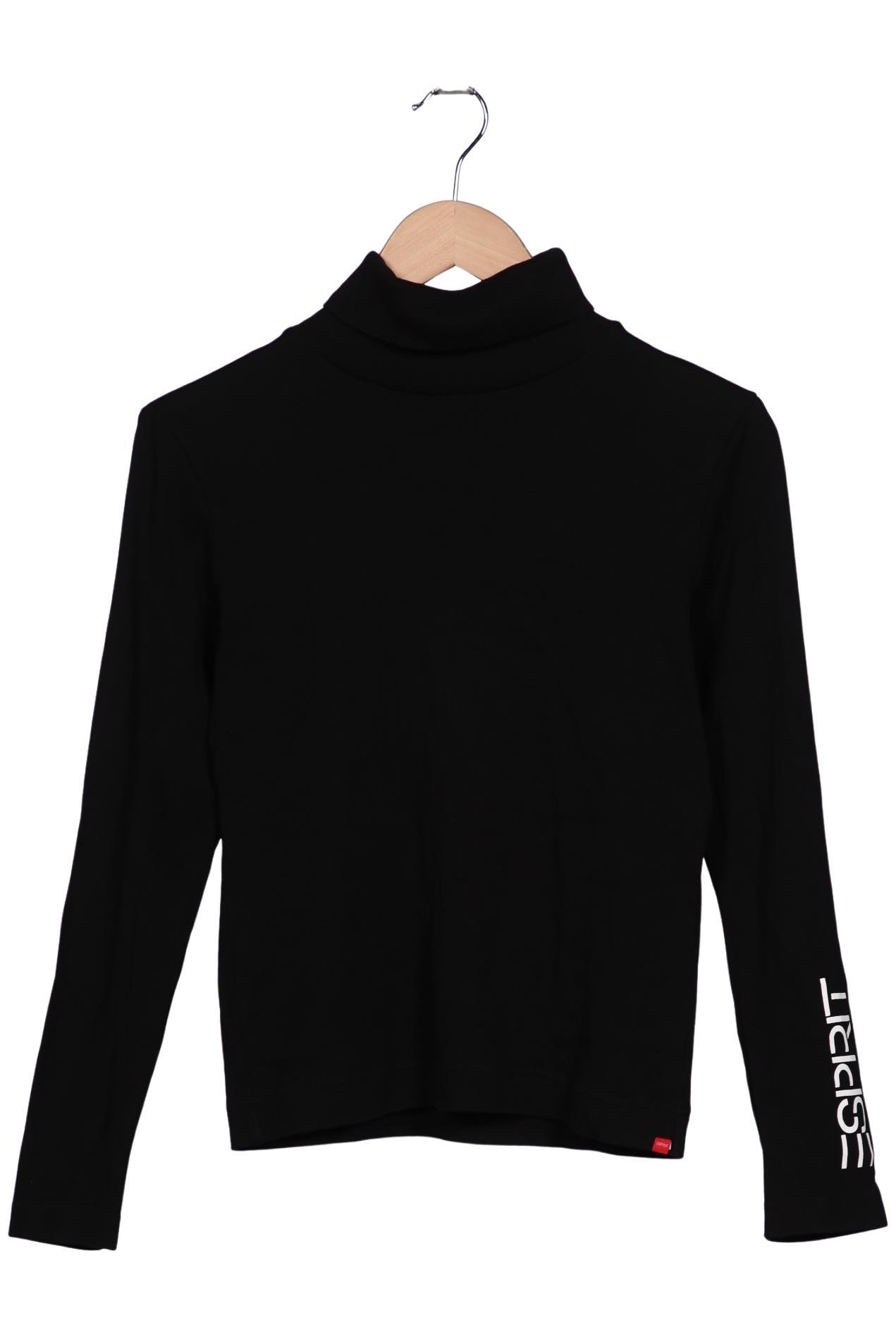 

Esprit Damen Langarmshirt, schwarz, Gr. 38