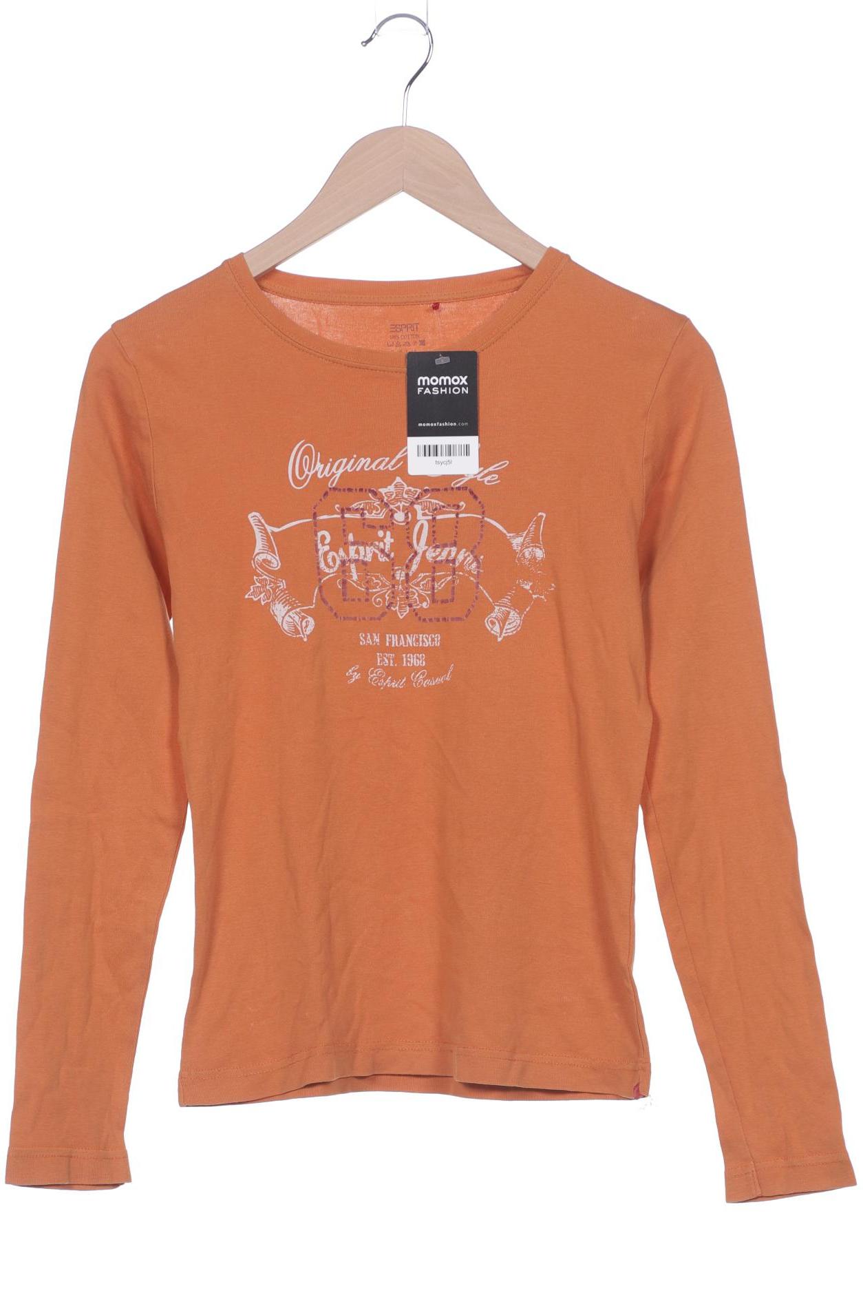 

Esprit Damen Langarmshirt, orange, Gr. 38