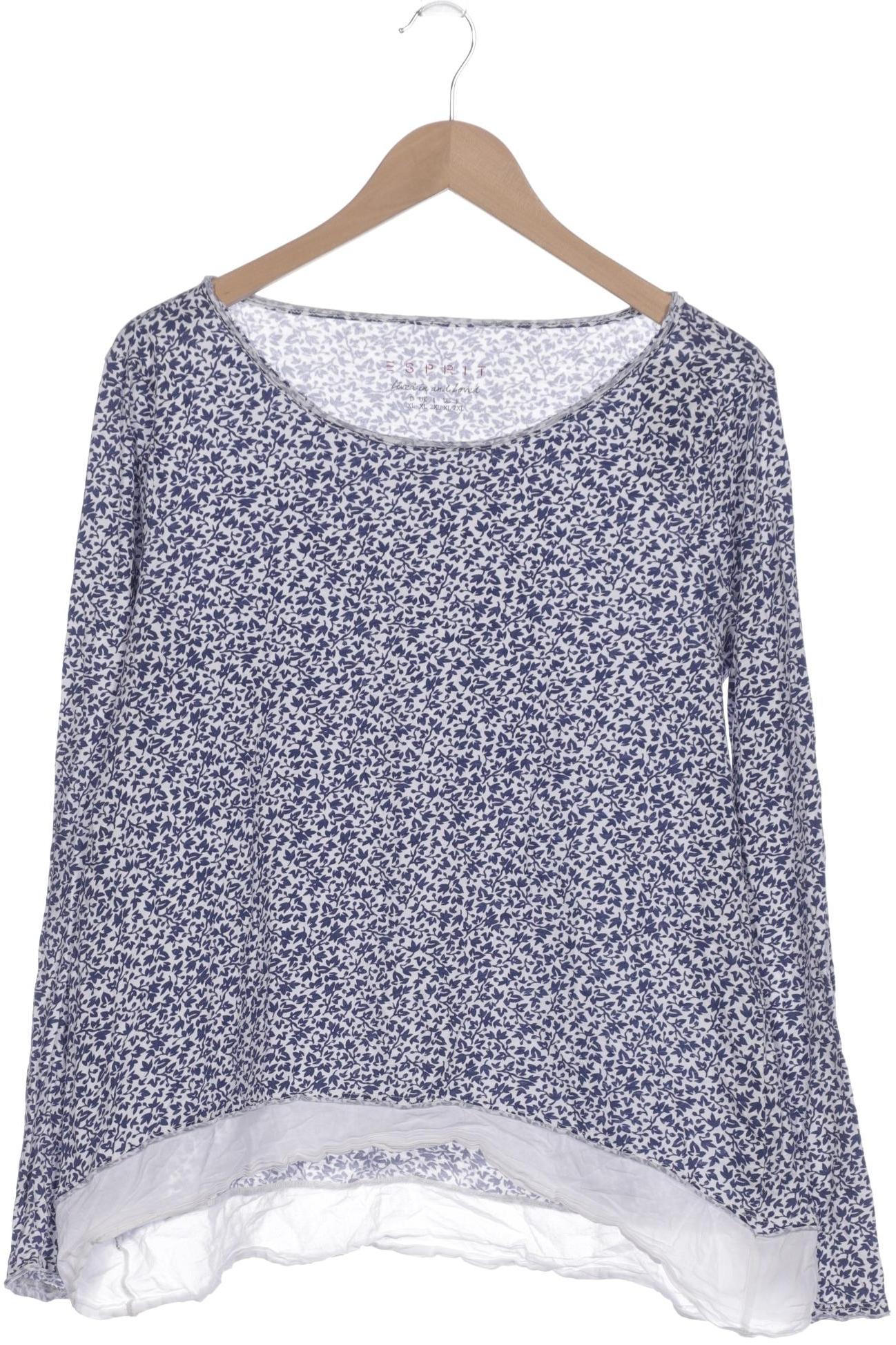 

Esprit Damen Langarmshirt, blau, Gr. 44