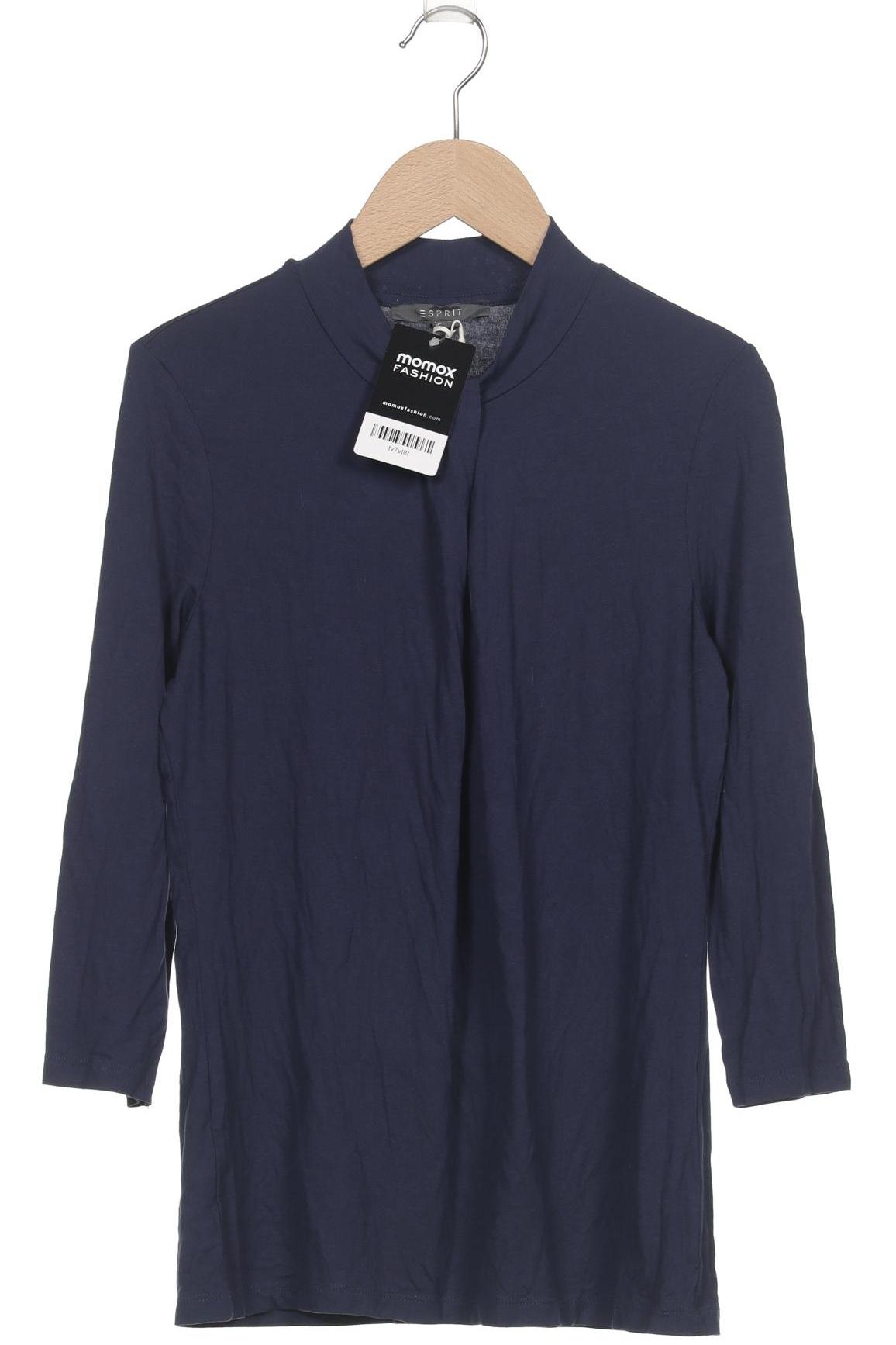 

Esprit Damen Langarmshirt, marineblau, Gr. 34