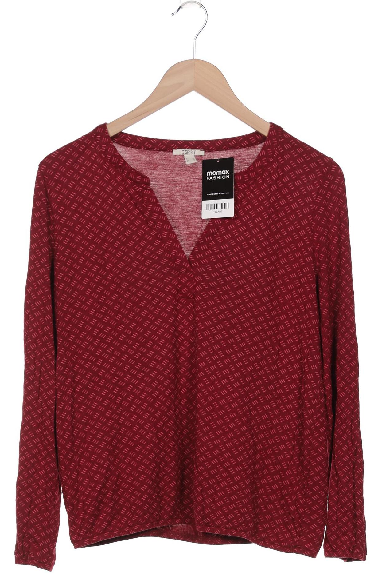

Esprit Damen Langarmshirt, bordeaux, Gr. 38