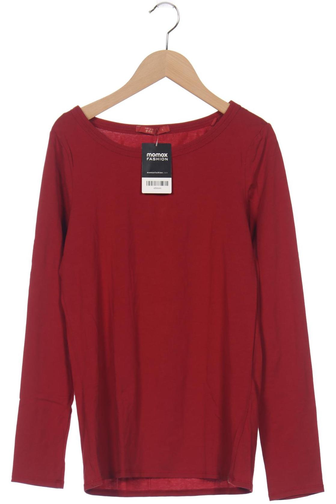 

Esprit Damen Langarmshirt, rot, Gr. 42