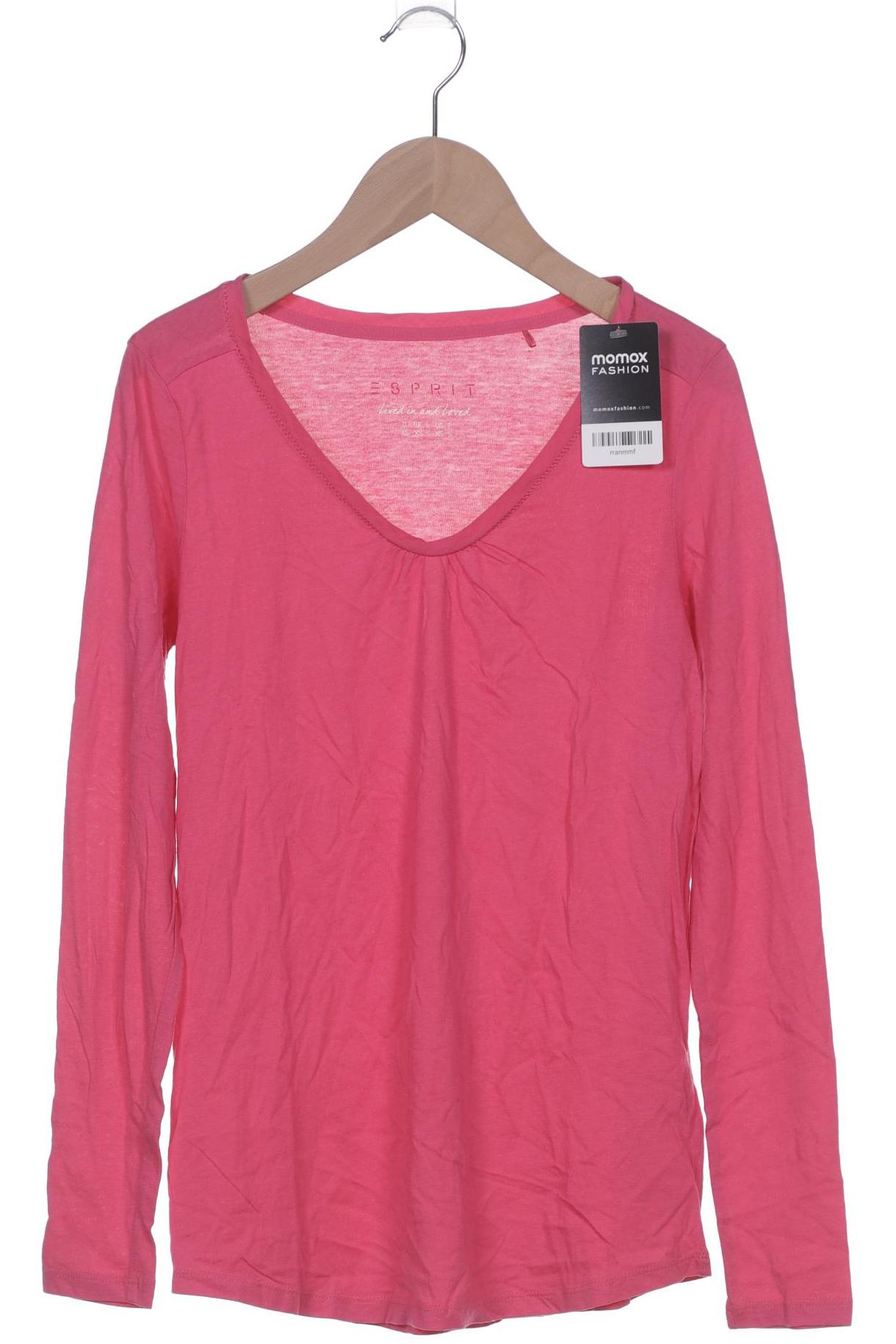 

Esprit Damen Langarmshirt, pink, Gr. 34