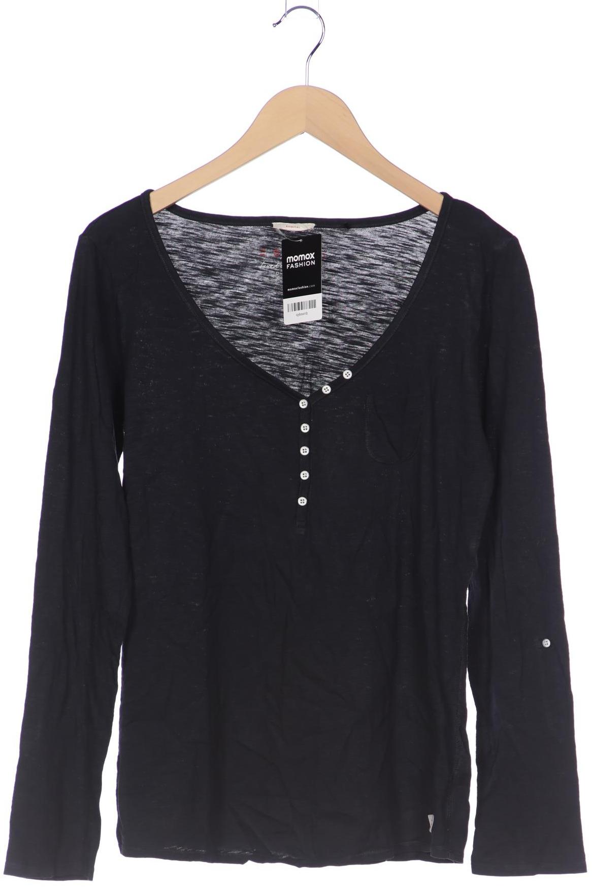 

Esprit Damen Langarmshirt, schwarz, Gr. 44