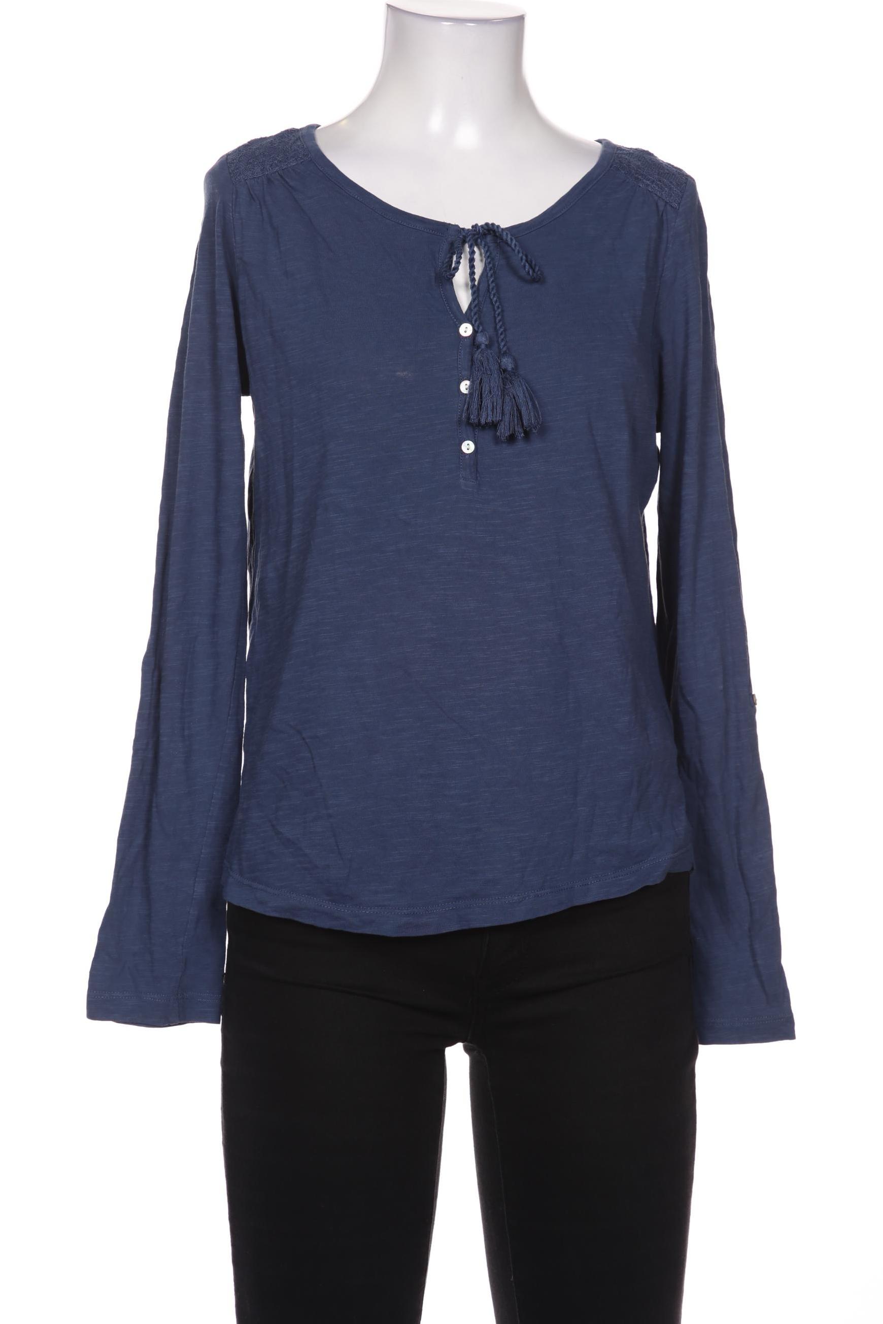 

Esprit Damen Langarmshirt, blau, Gr. 34