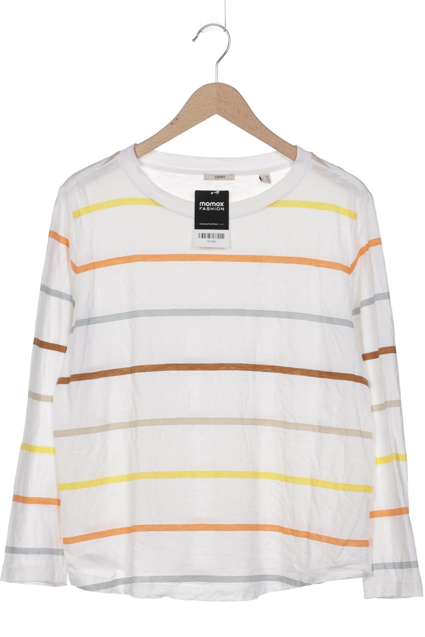 

Esprit Damen Langarmshirt, weiß, Gr. 46