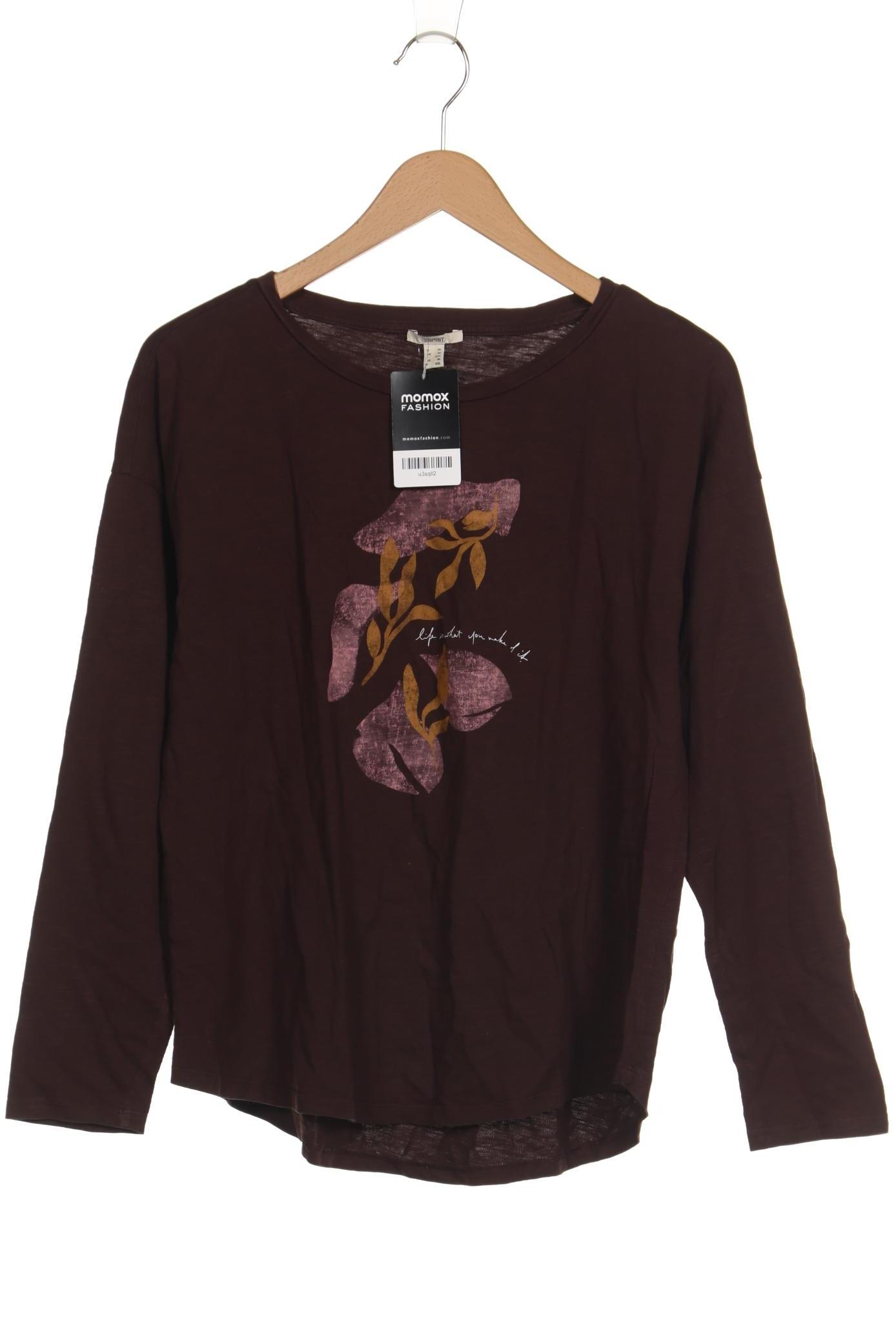 

Esprit Damen Langarmshirt, braun, Gr. 44