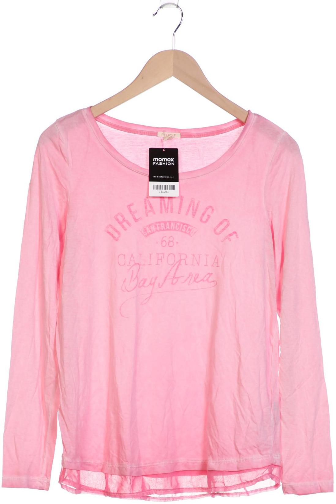 

Esprit Damen Langarmshirt, pink, Gr. 38