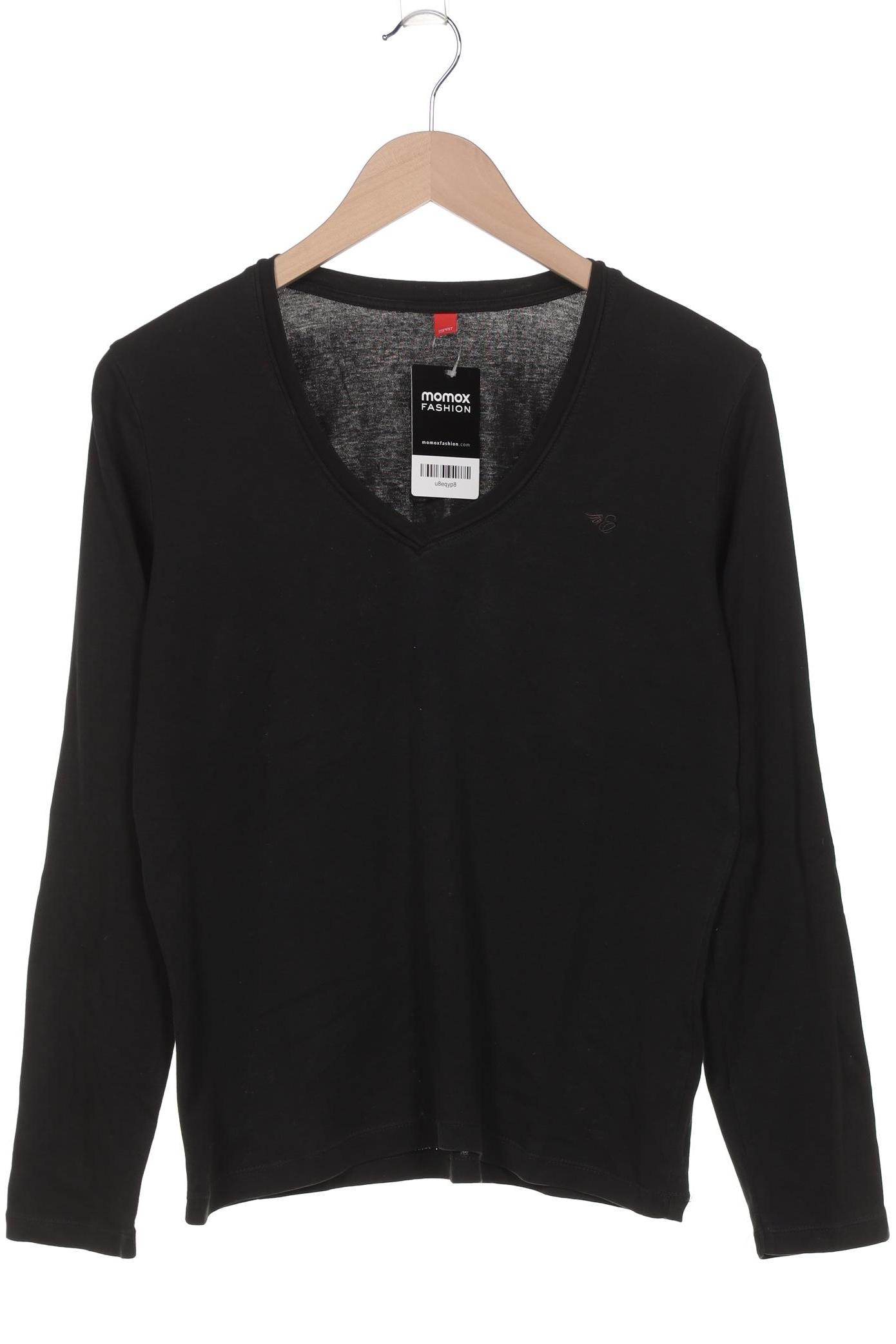 

Esprit Damen Langarmshirt, schwarz, Gr. 44