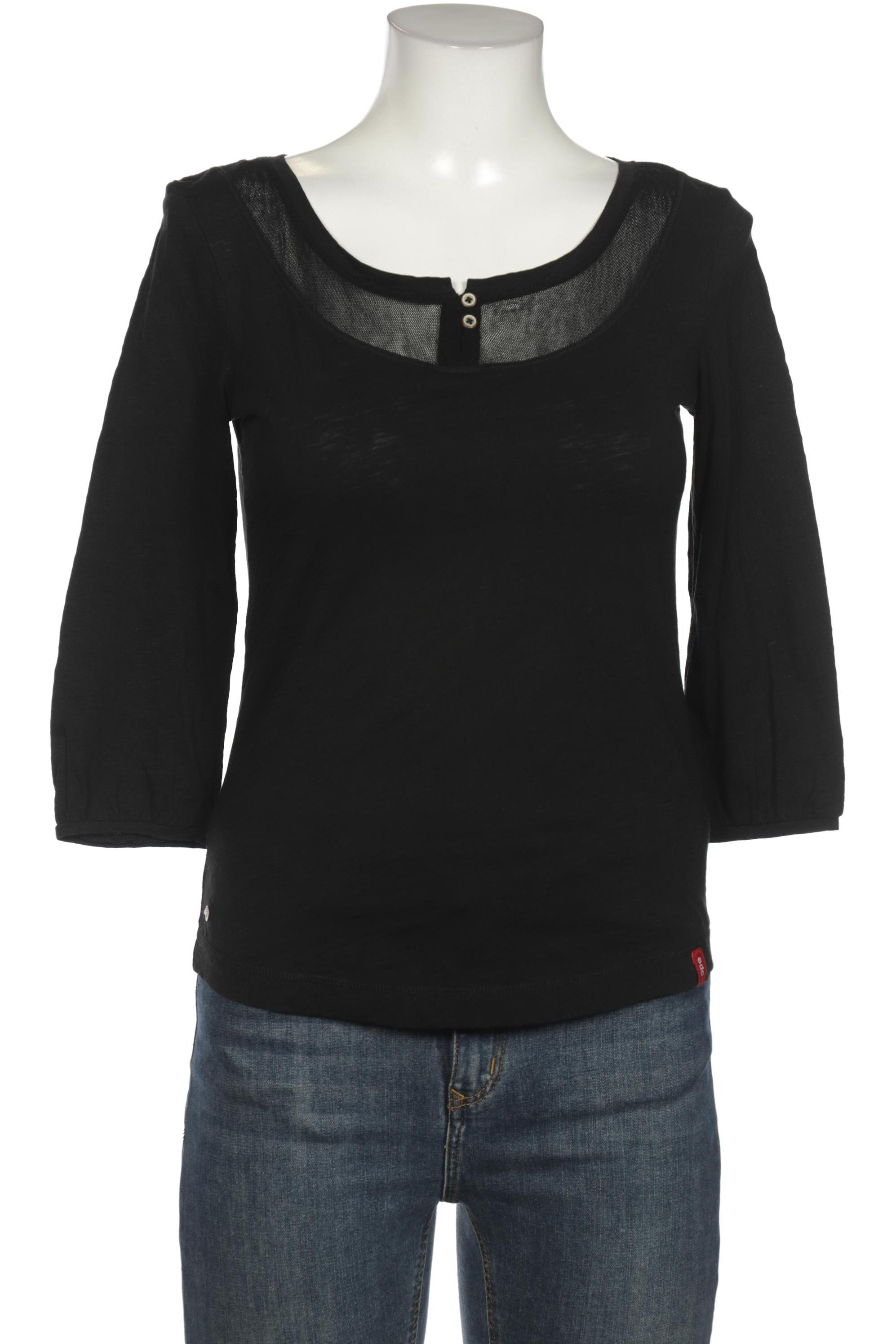 

Esprit Damen Langarmshirt, schwarz, Gr. 36