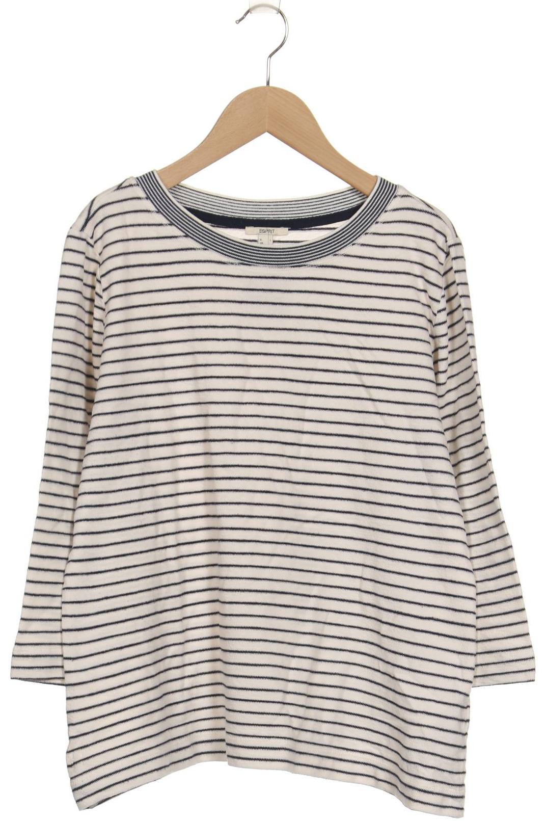 

Esprit Damen Langarmshirt, weiß, Gr. 42