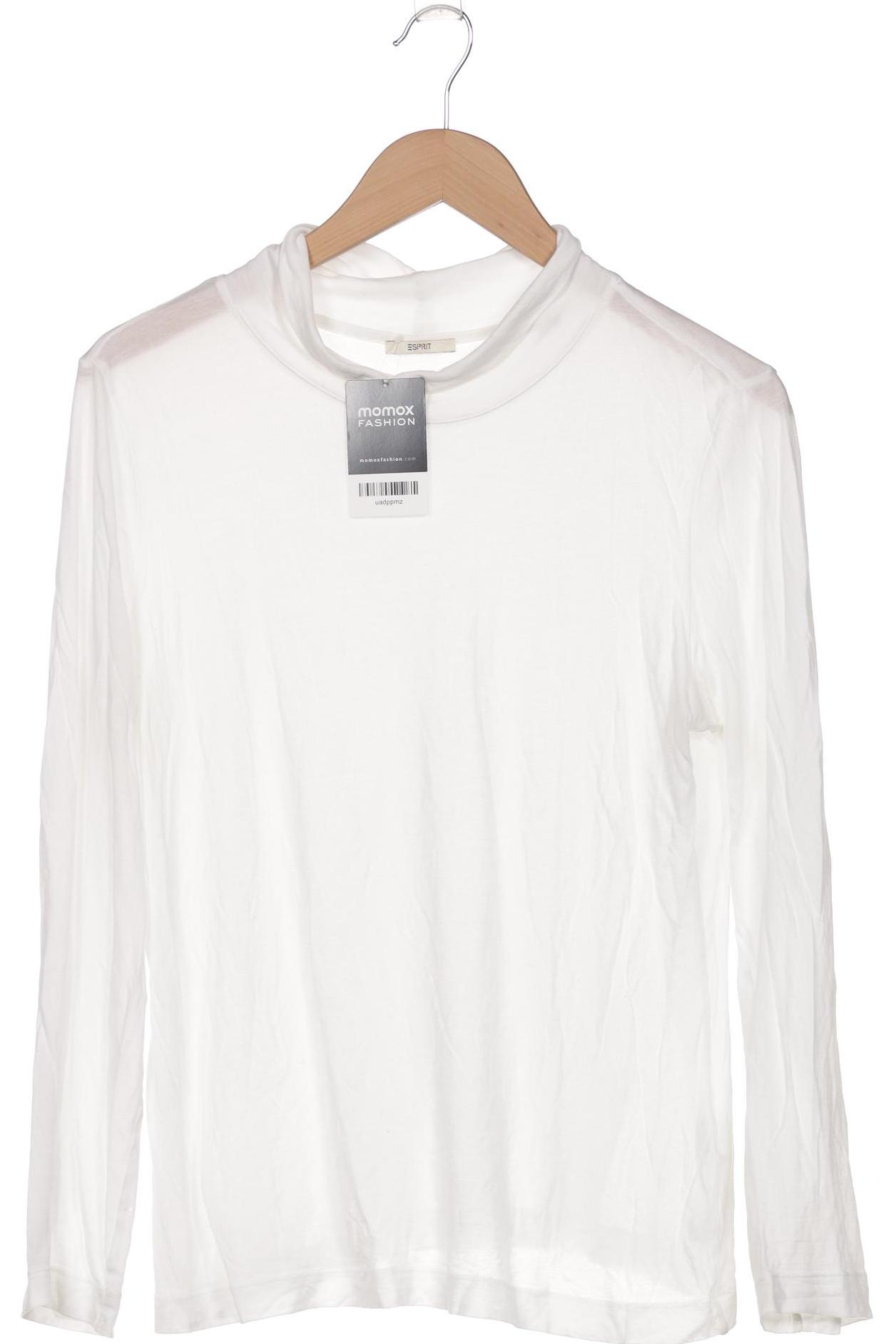 

Esprit Damen Langarmshirt, weiß, Gr. 44