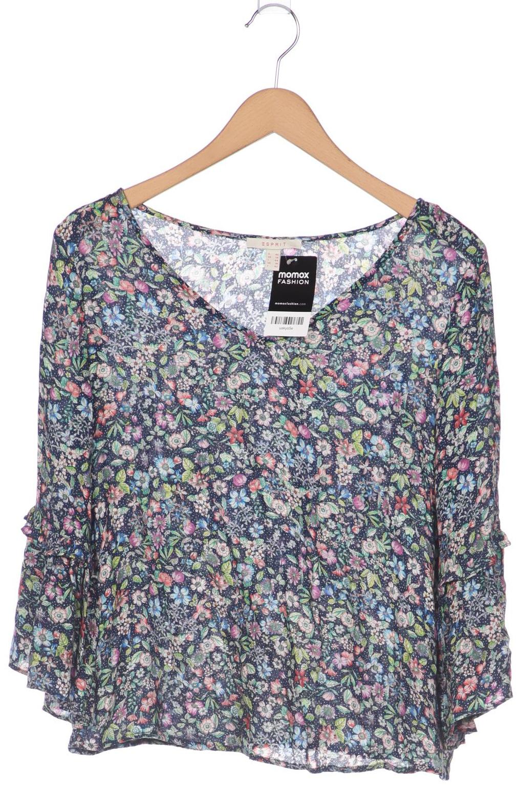 

Esprit Damen Langarmshirt, blau, Gr. 40