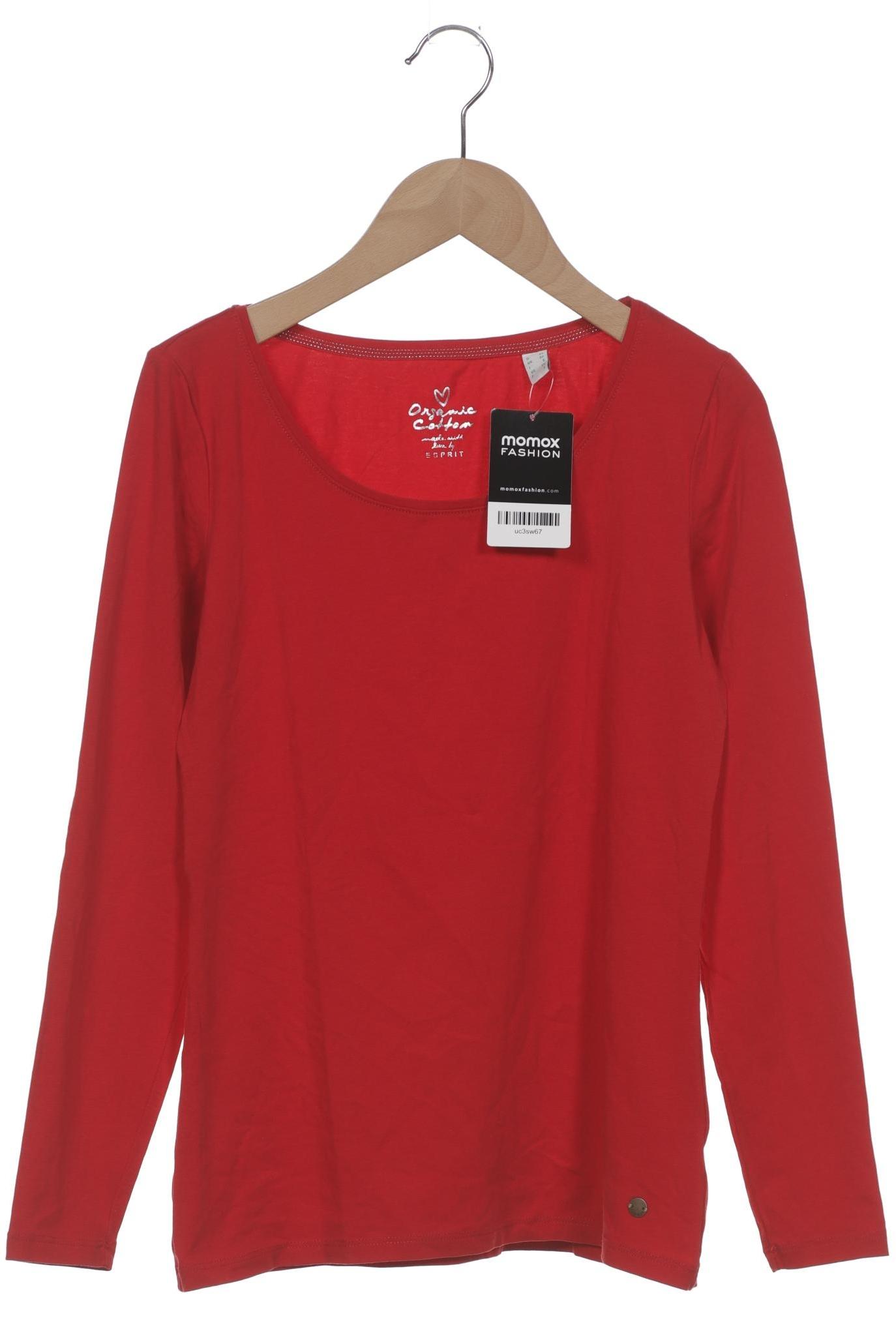 

Esprit Damen Langarmshirt, rot, Gr. 34